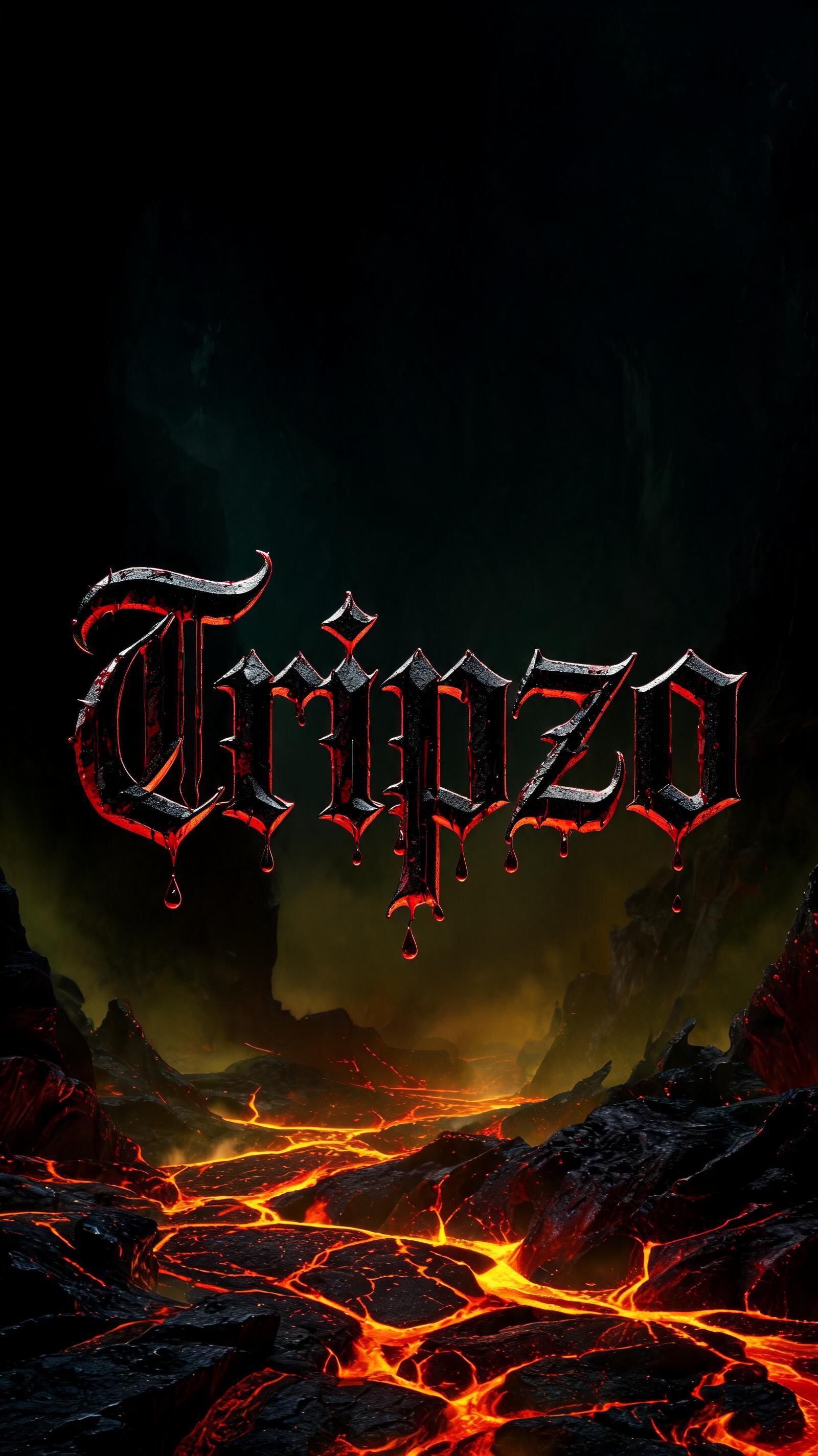 "Tripzo" — Horror | AI Text Effect Generator