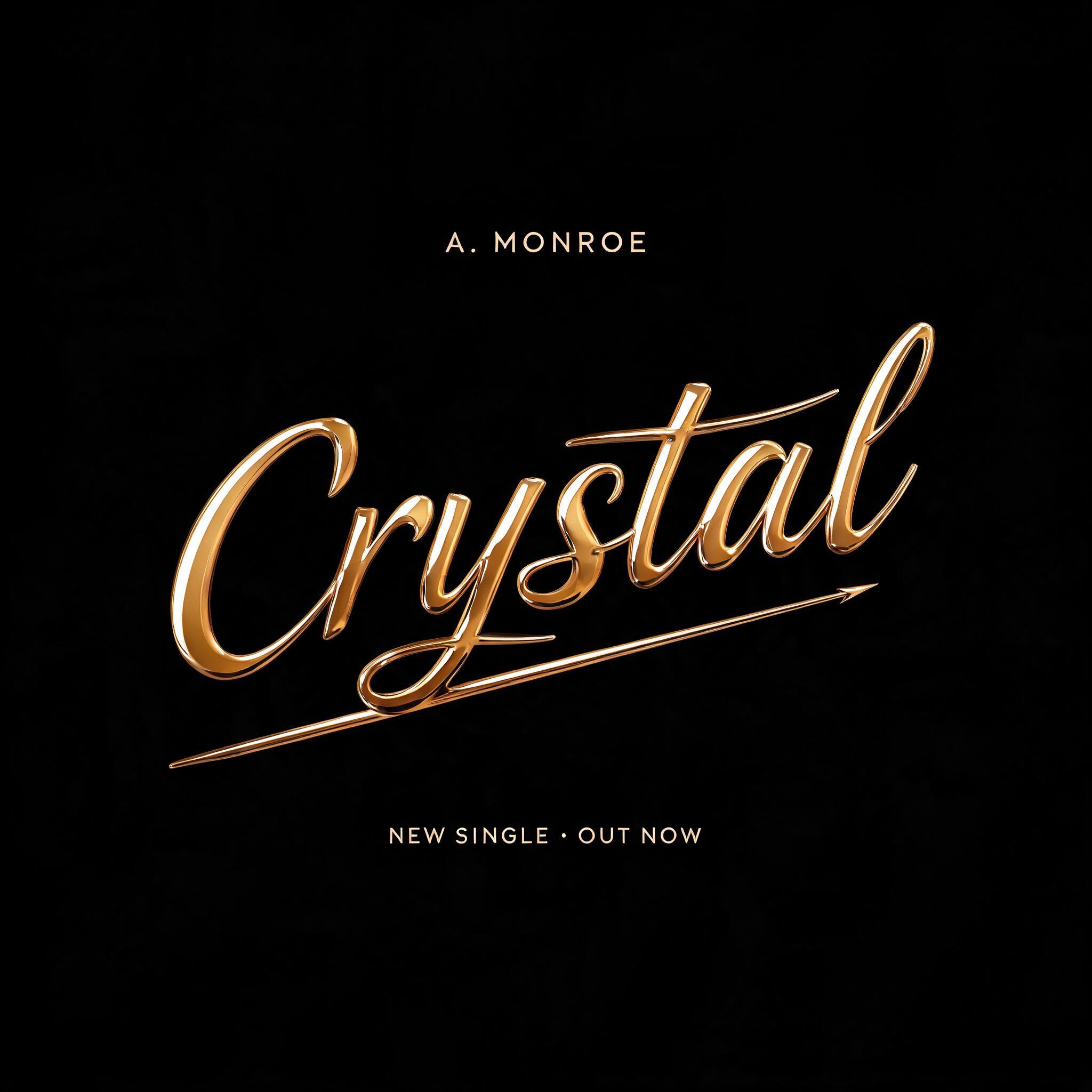 "Crystal" — Glass | AI Text Effect Generator
