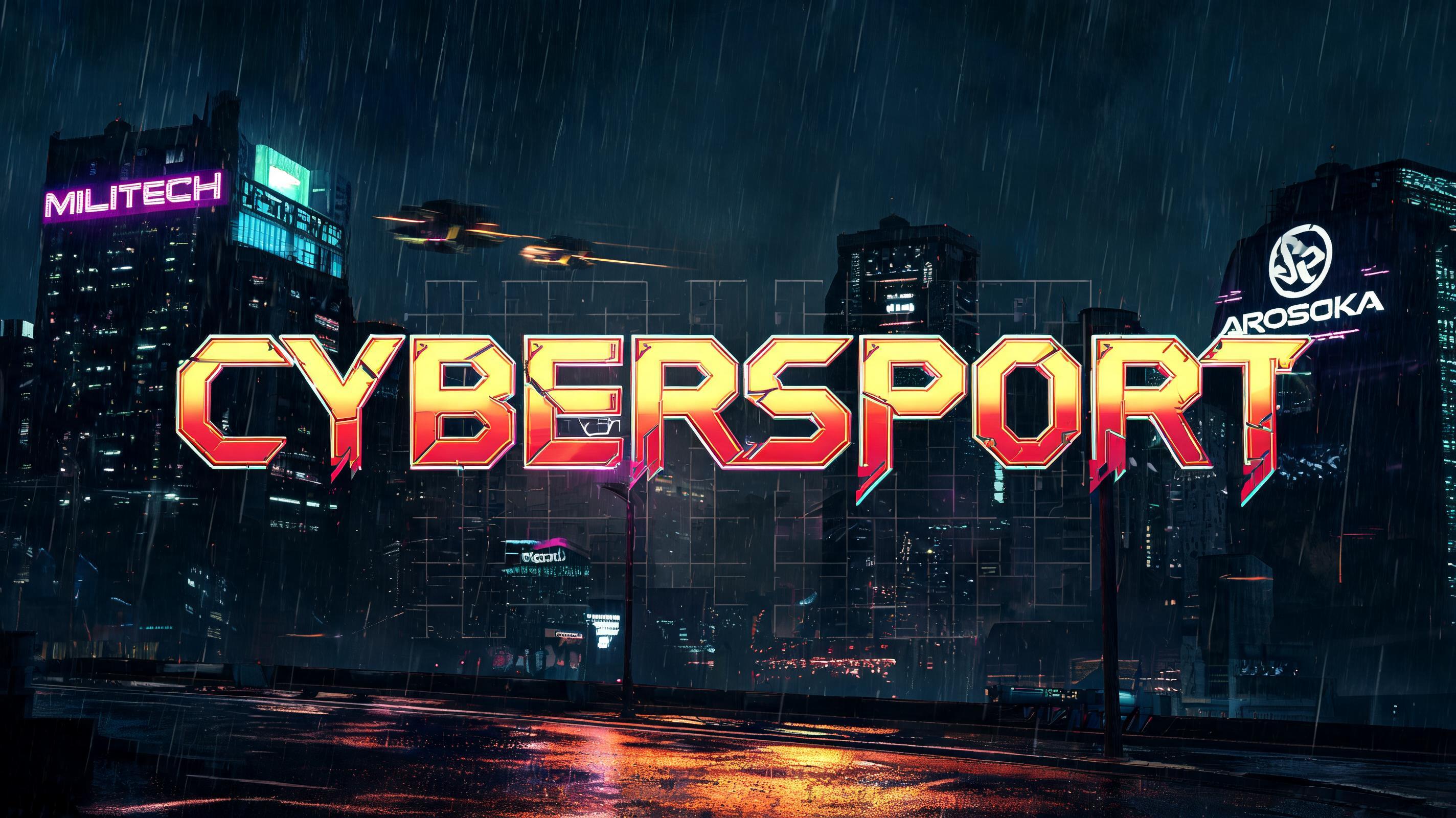 "CYBERSPORT" — Cyberpunk 2077 | AI Text Effect Generator