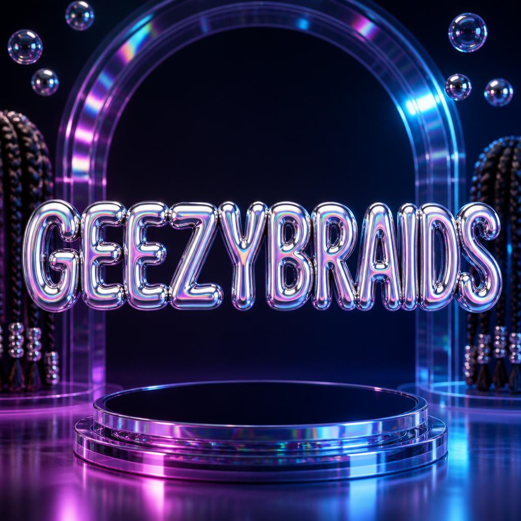 "GEEZYBRAIDS" —  | AI Text Effect Generator
