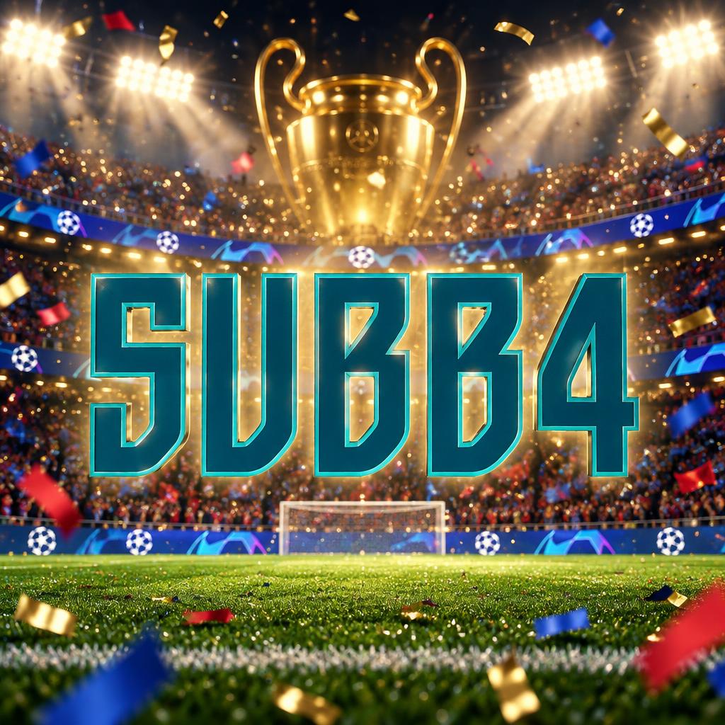 "SUBBA" — Sports Football | AI Text Effect Generator