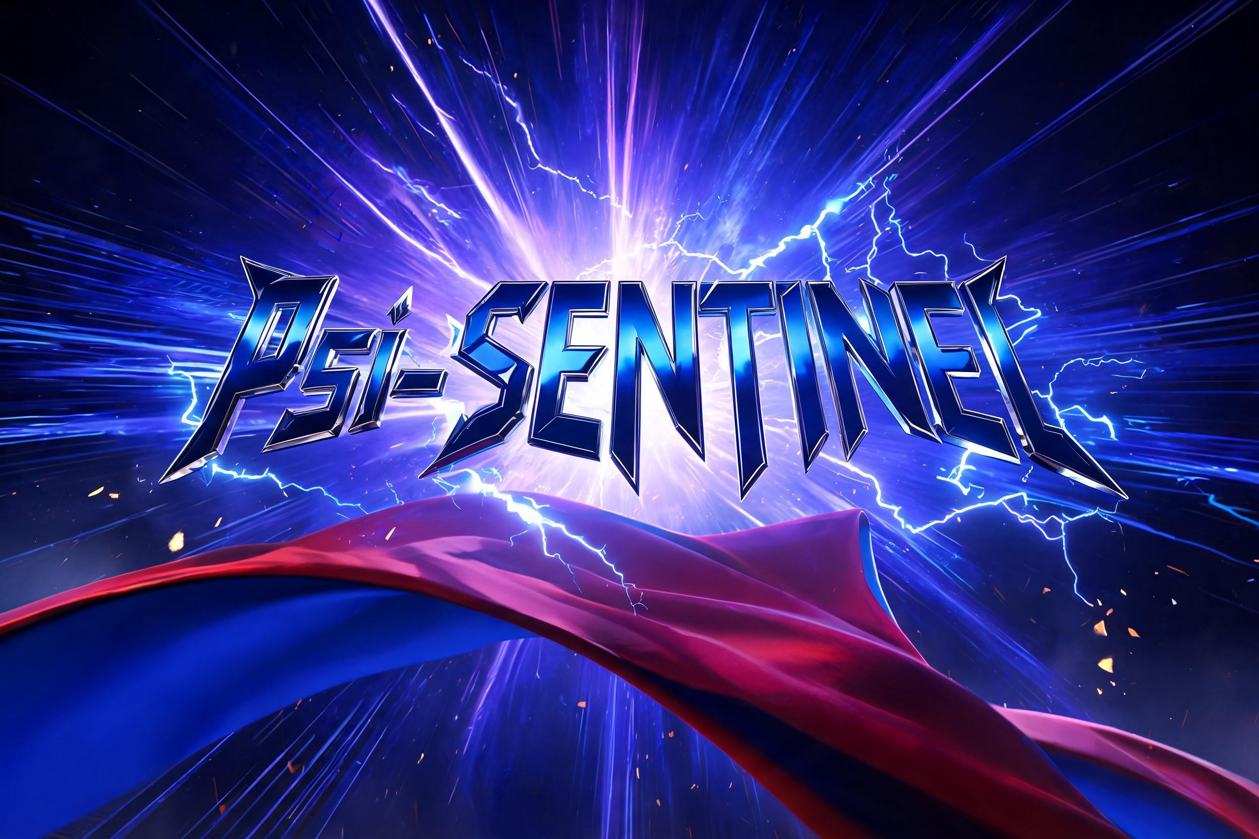 "Psi-Sentinel" — Superhero | AI Text Effect Generator