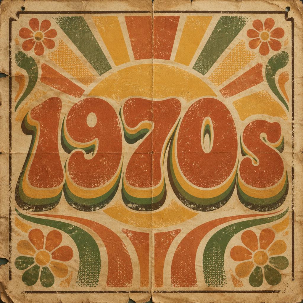 "1970s" — Vintage | AI Text Effect Generator