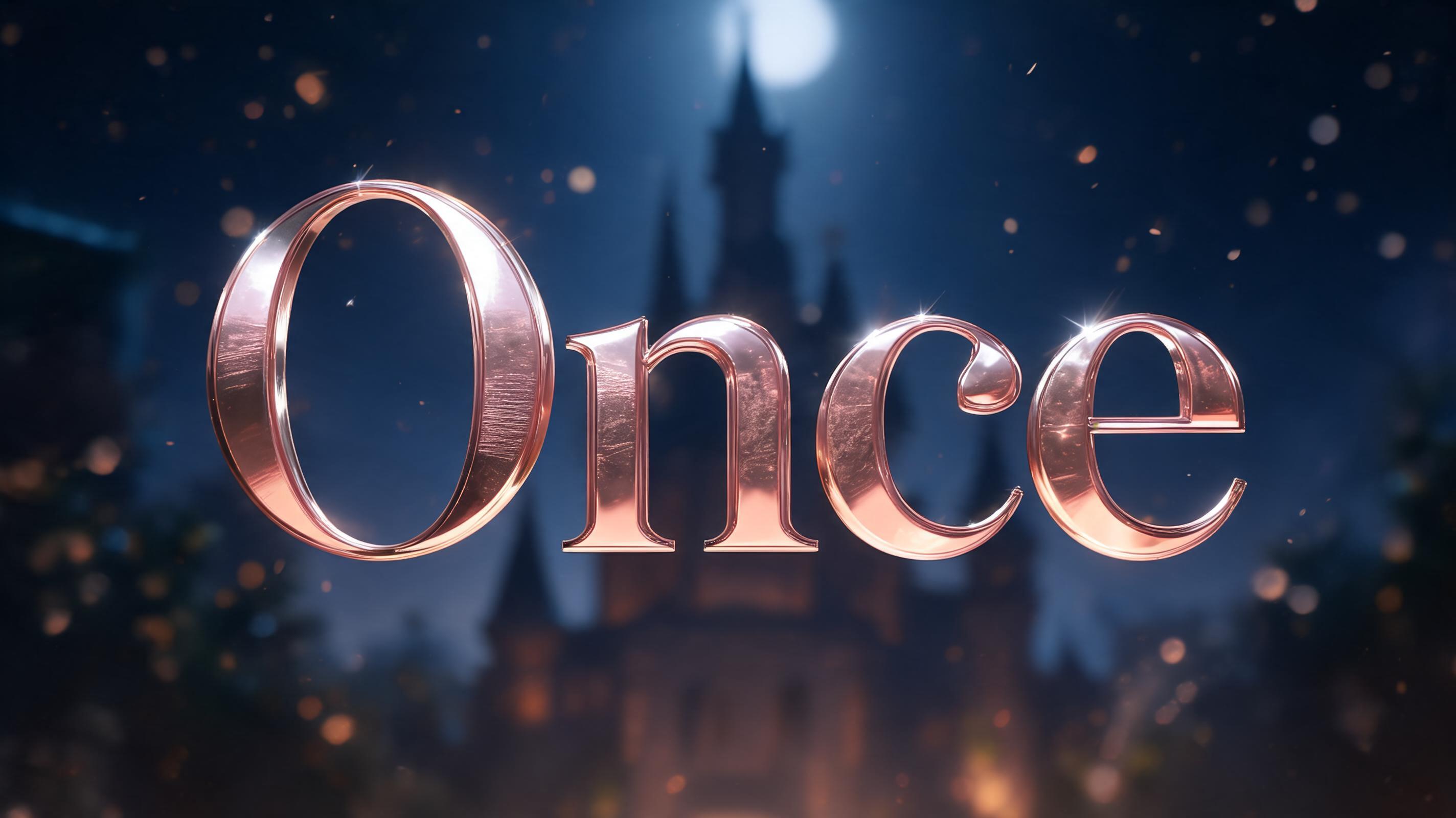 "Once" — Fairy Tale | AI Text Effect Generator