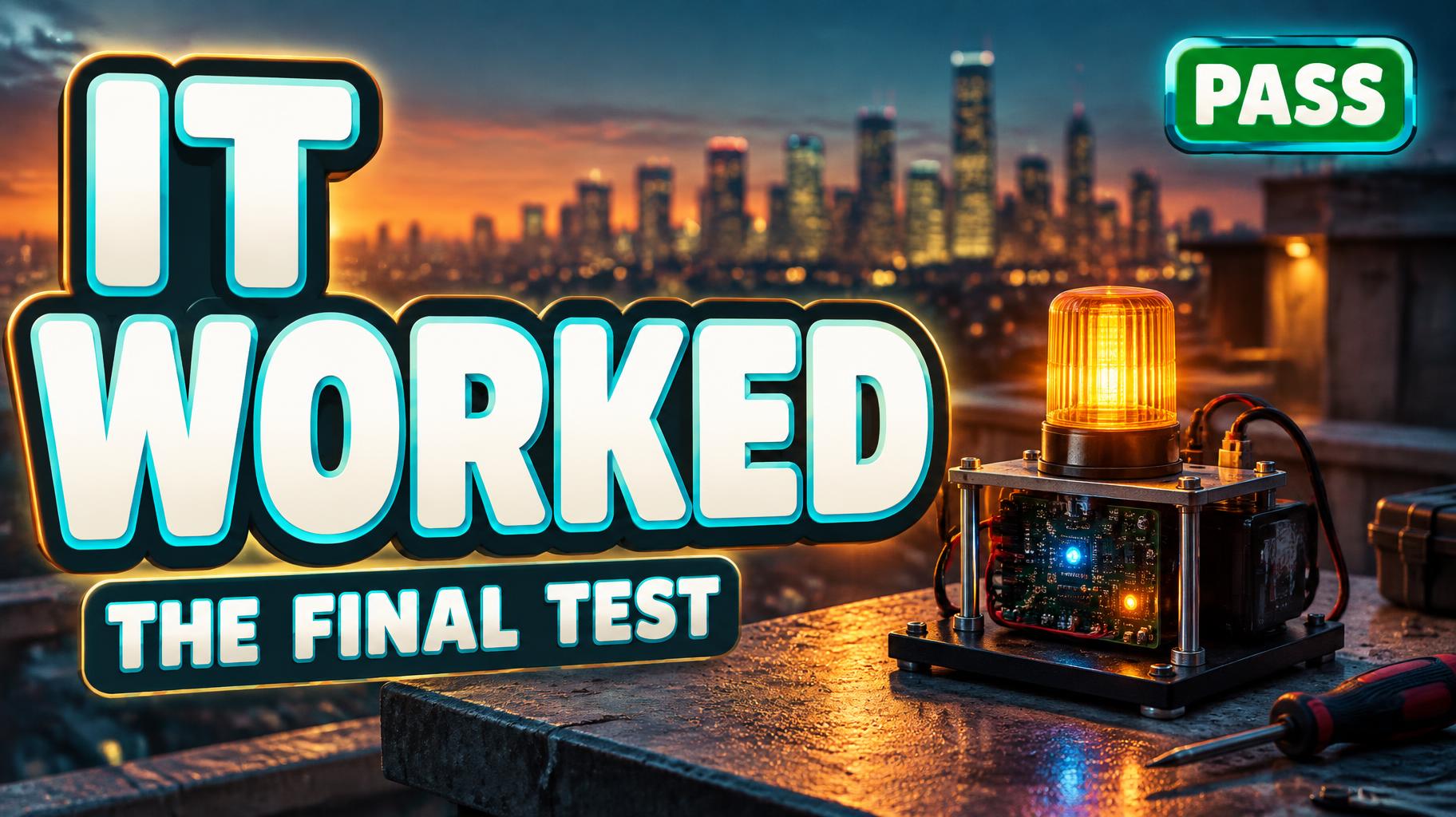 "IT WORKED
THE FINAL TEST
PASS" — Cinematic Youtube Creator | AI Text Effect Generator