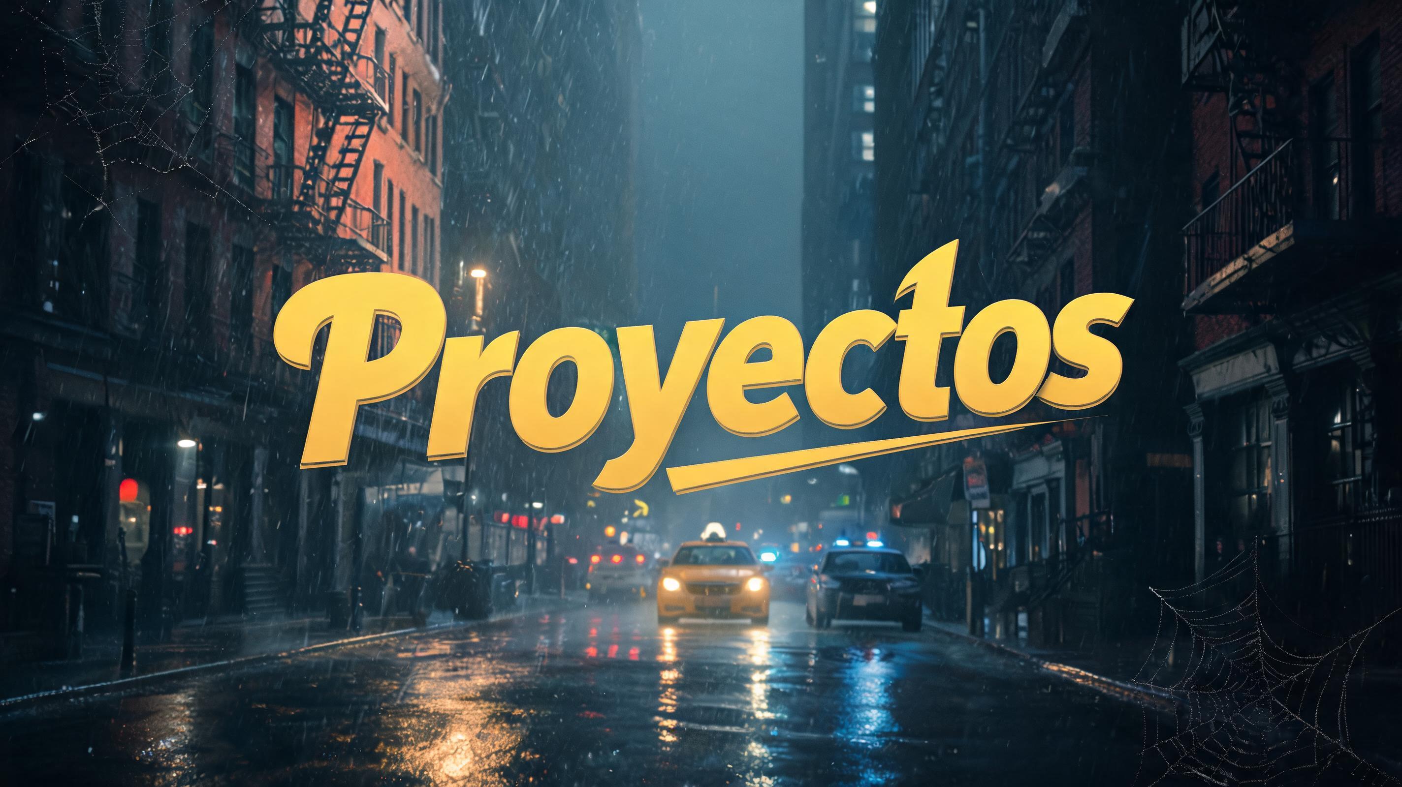 "Proyectos
" — Spider Hero | AI Text Effect Generator