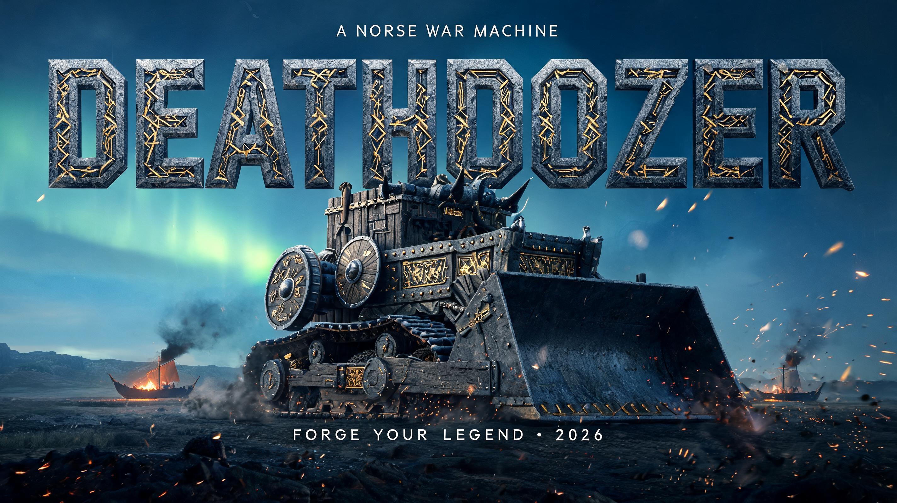 DEATHDOZER
A NORSE WAR MACHINE
FORGE YOUR LEGEND • 2026