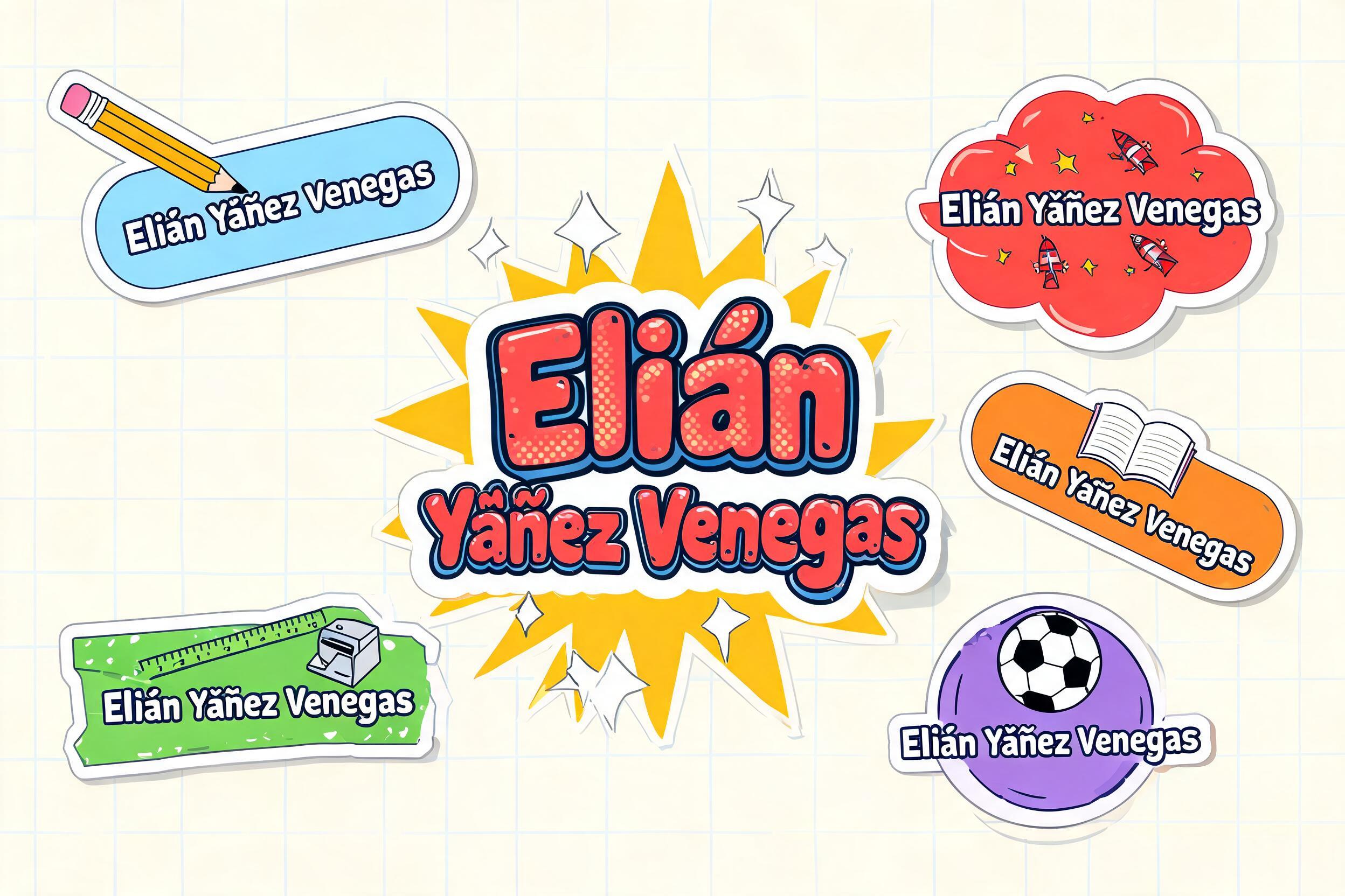 stickers para mis cuadernos y utilis escolare… — Spider Hero Text ...