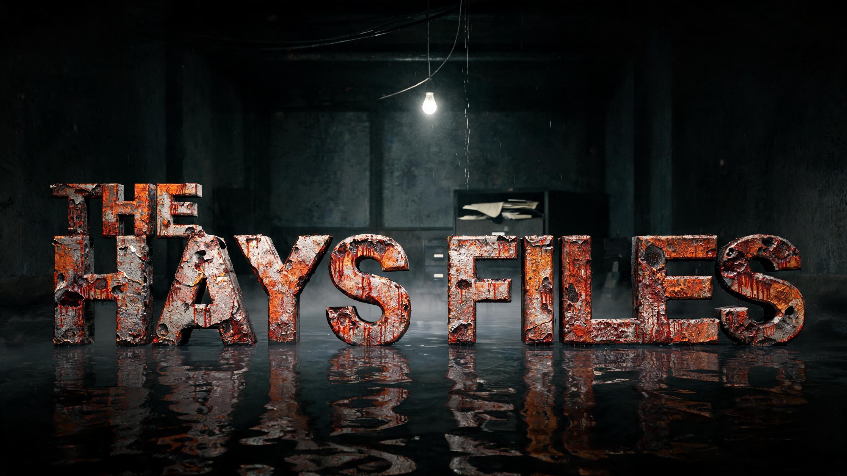 "The Hays Files" — Cinematic Horror | AI Text Effect Generator