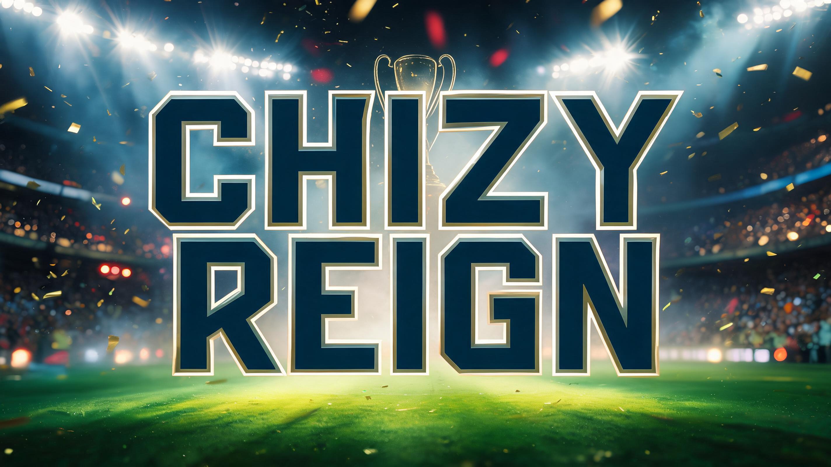 "CHIZY REIGN" — Sports Football | AI Text Effect Generator