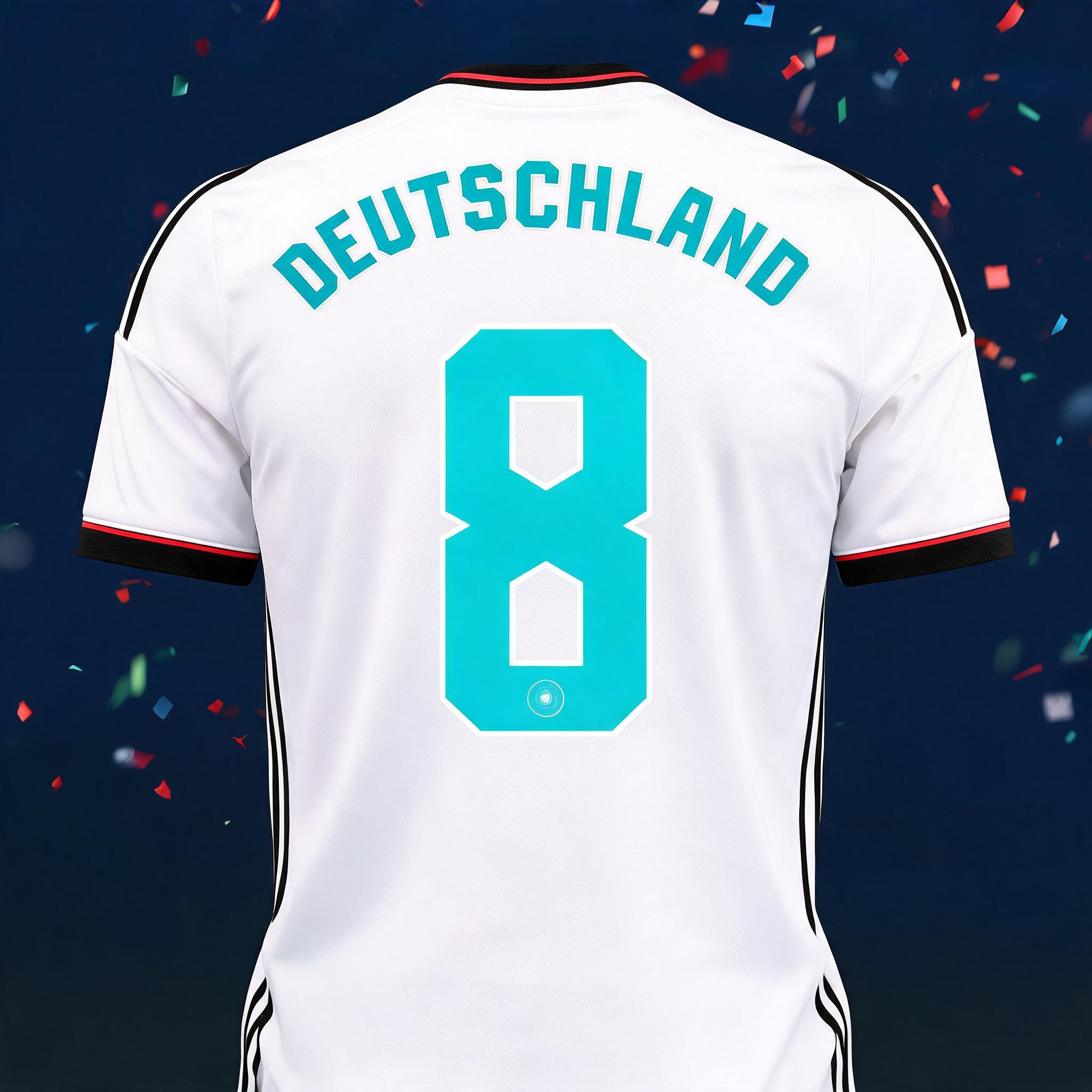 "DEUTSCHLAND
8" — Sports Football | AI Text Effect Generator