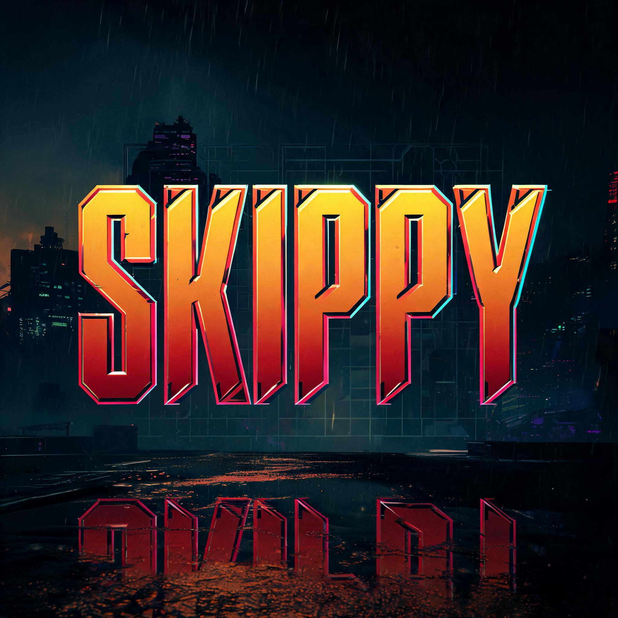 "SKIPPY" — Cyberpunk 2077 | AI Text Effect Generator