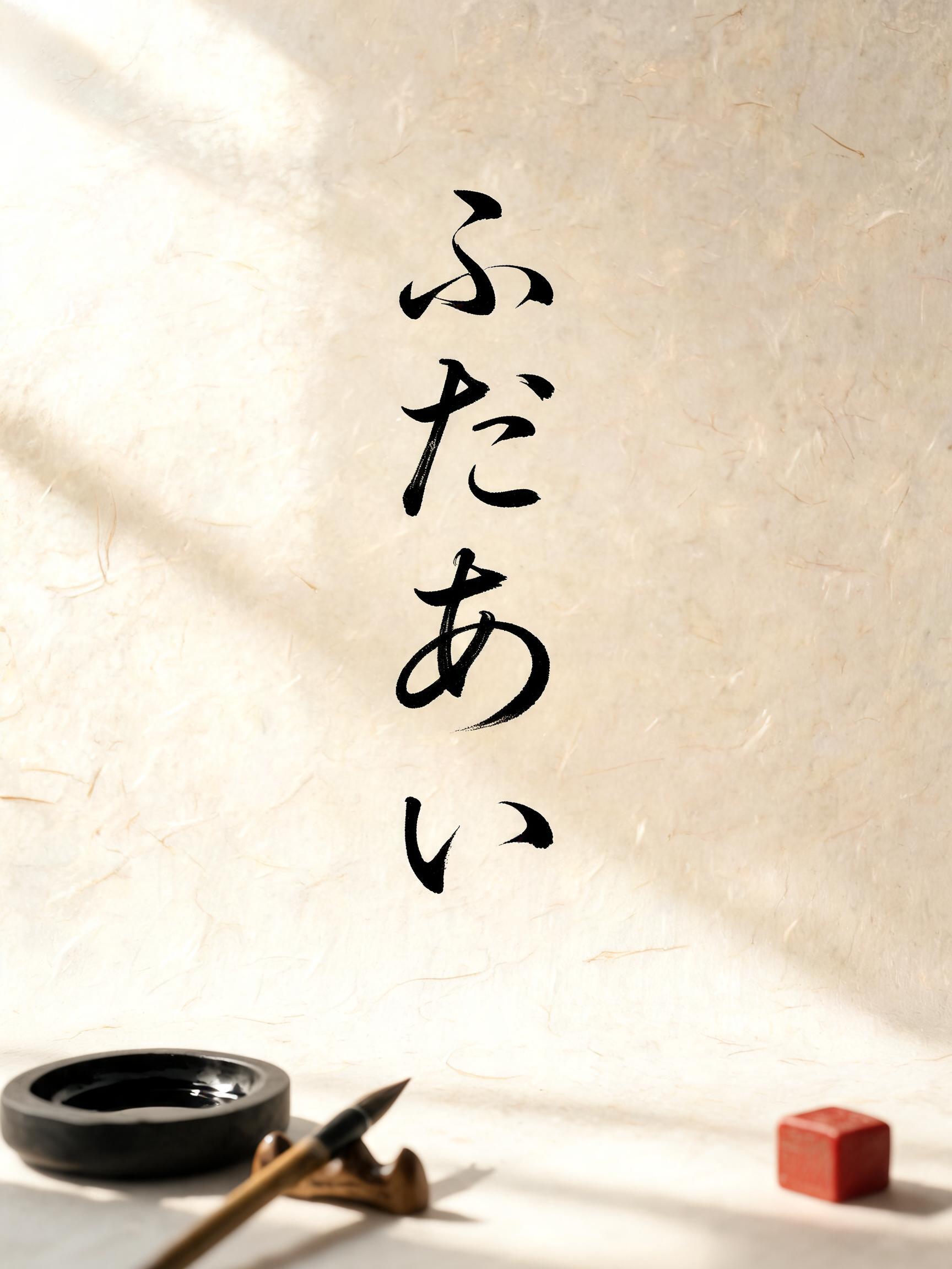 "ふたあい" —  | AI Text Effect Generator