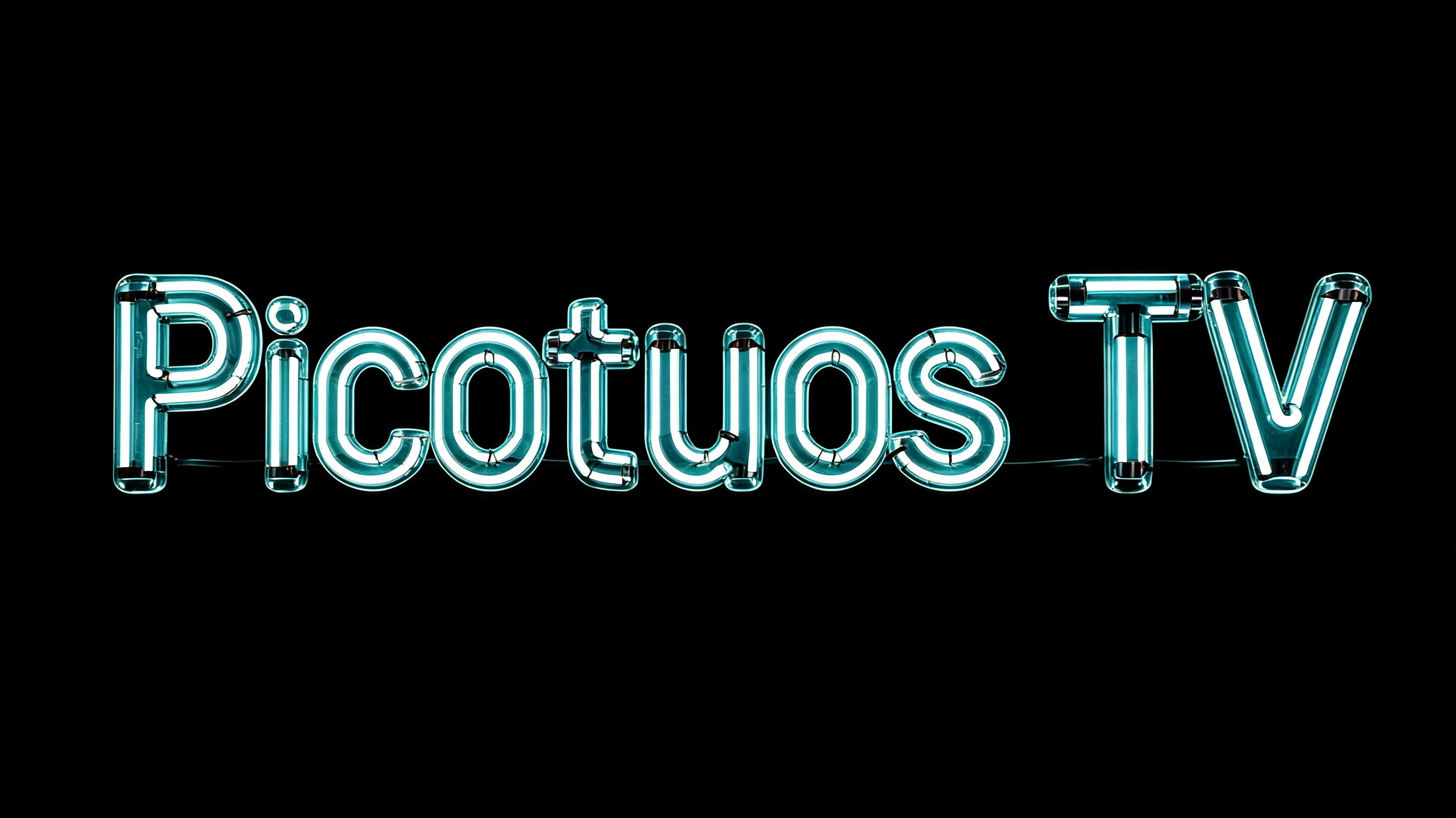 "Picotuos TV" — Neon Glow | AI Text Effect Generator