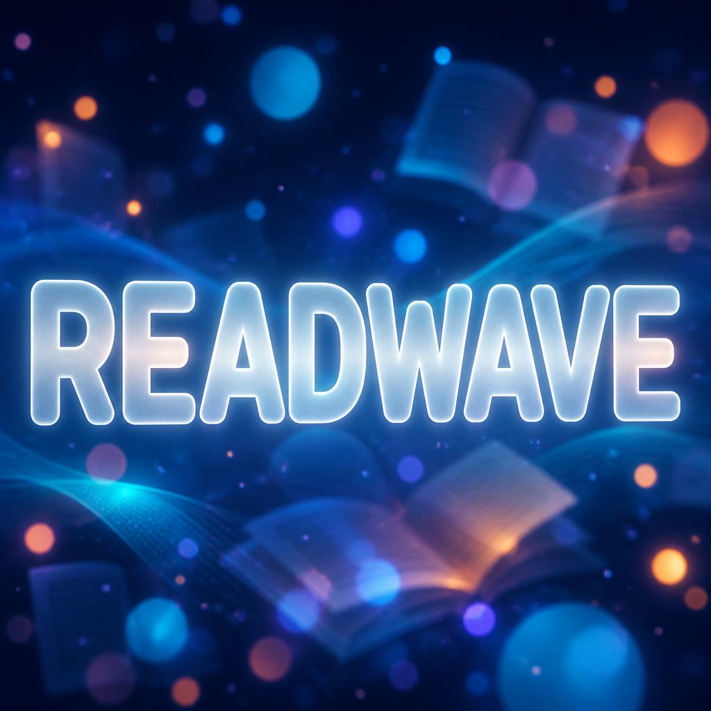 "READWAVE" — Glass Morphism | AI Text Effect Generator