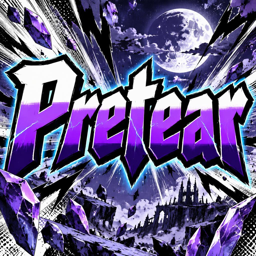 "Pretear" — Anime | AI Text Effect Generator