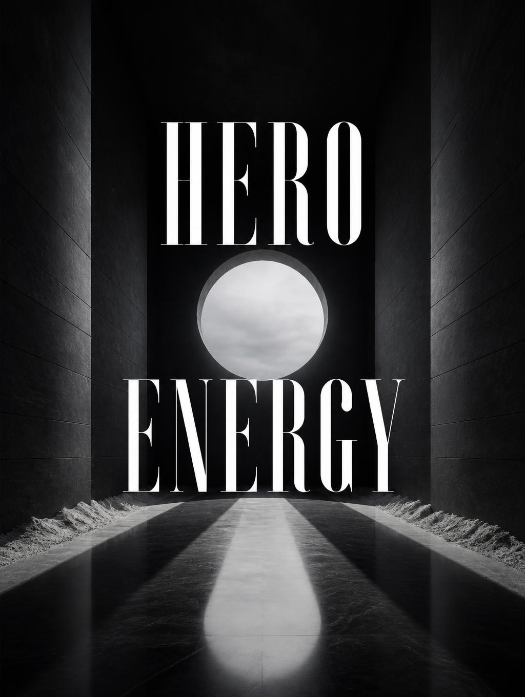 "HERO ENERGY" —  | AI Text Effect Generator