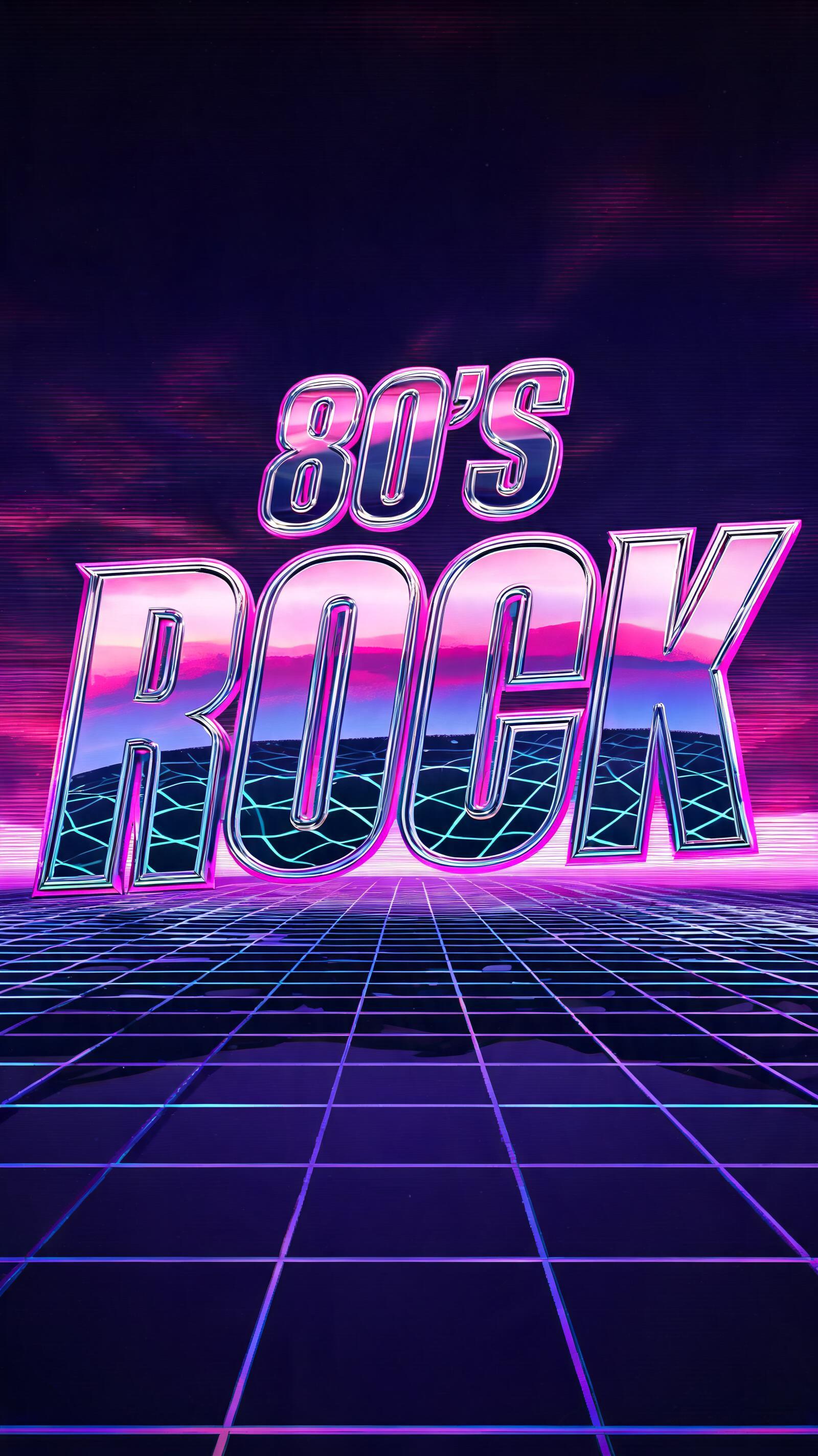"80’s
Rock" — Neon 80s | AI Text Effect Generator