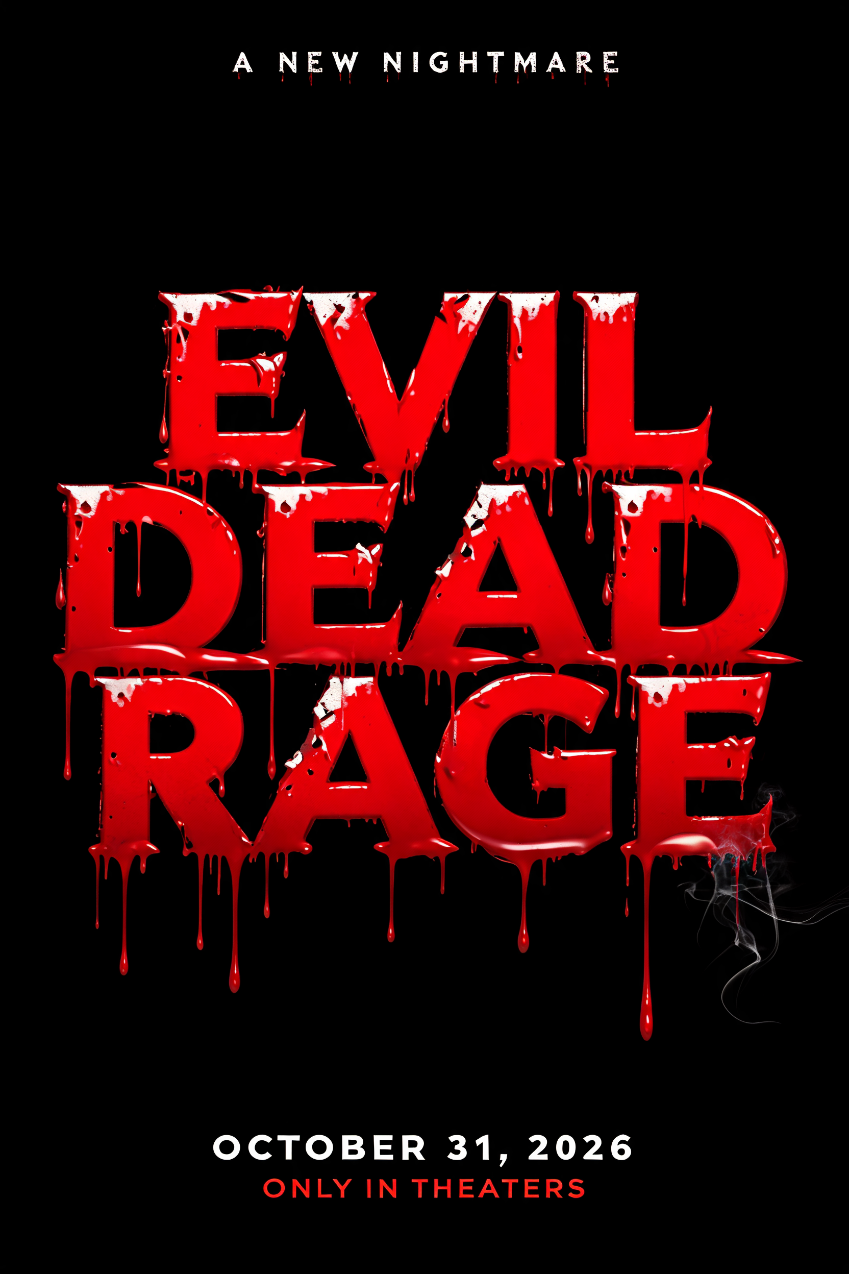 "EVIL DEAD RAGE" — Cinematic Horror text effect