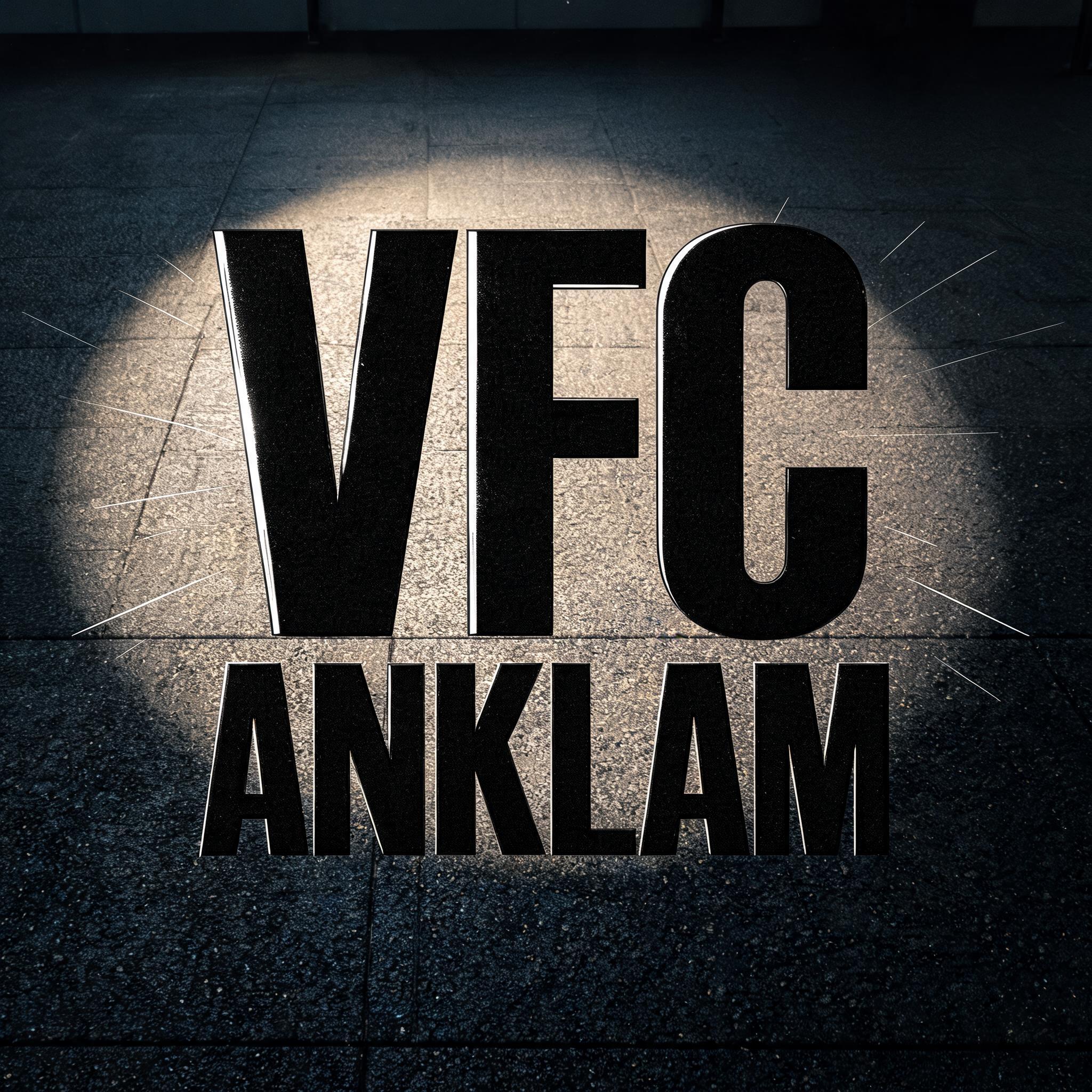 "VFC ANKLAM" — Sports | AI Text Effect Generator