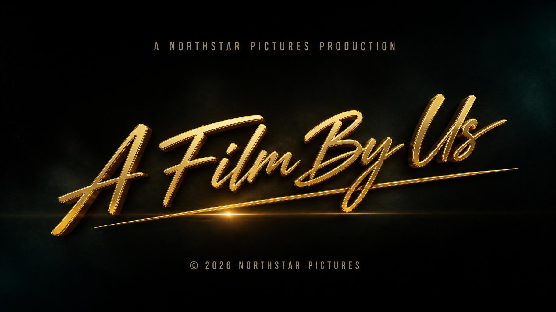"A Film By Us
A NORTHSTAR PICTURES PRODUCTION
© 2026 NORTHSTAR PICTURES" — Cinematic | AI Text Effect Generator