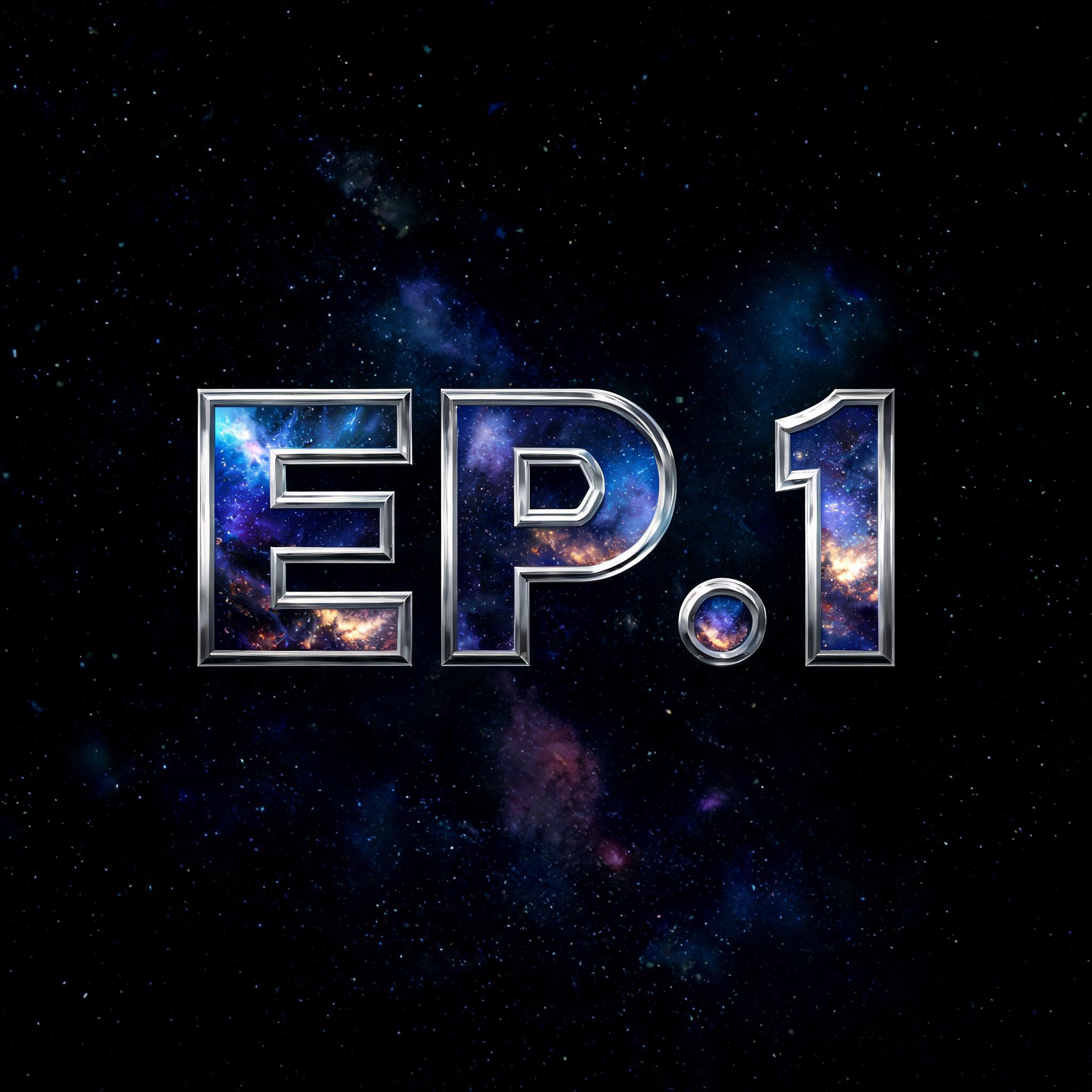 "EP.1" — Cinematic Scifi text effect
