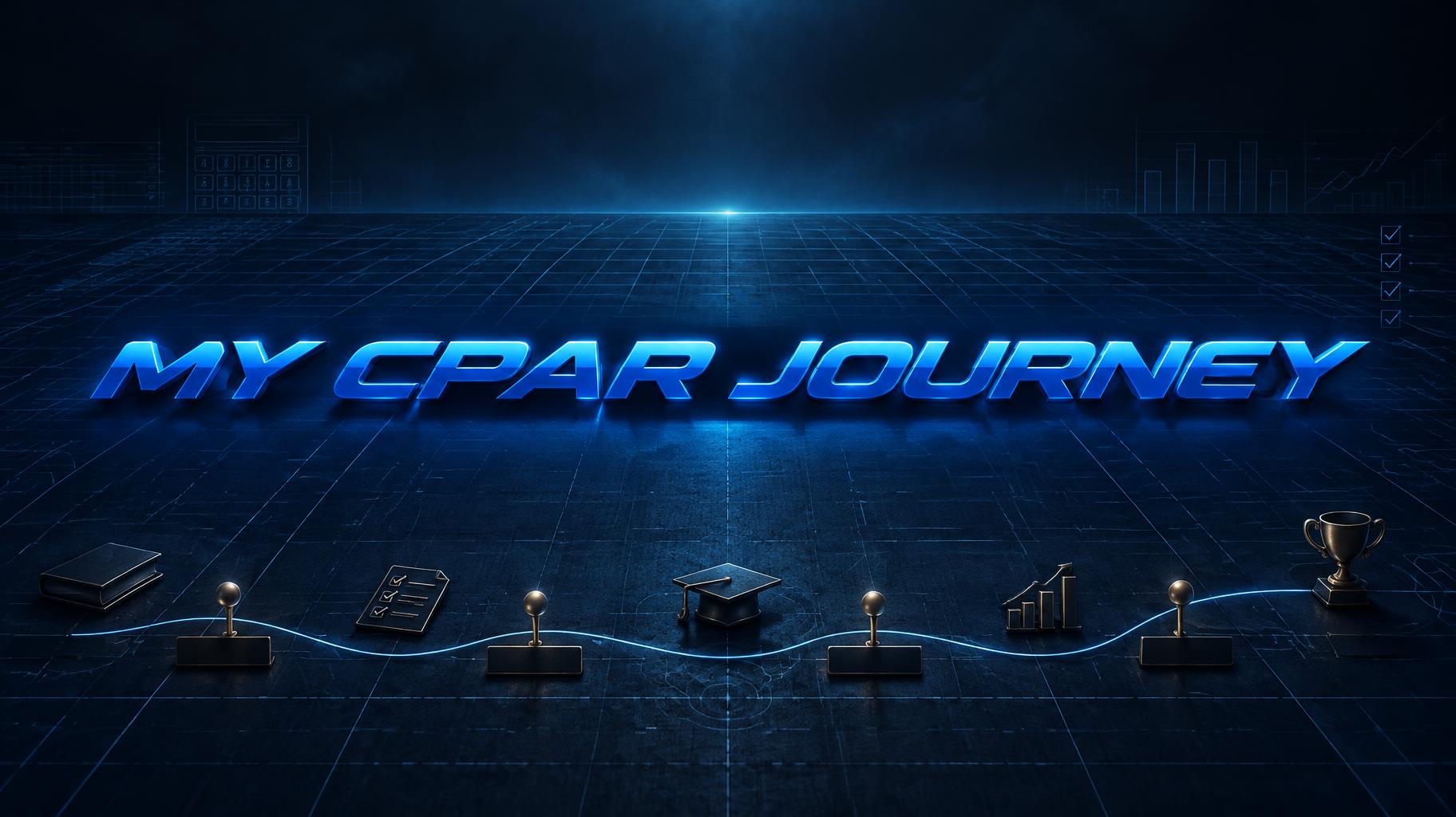 "MY CPAR JOURNEY" —  | AI Text Effect Generator
