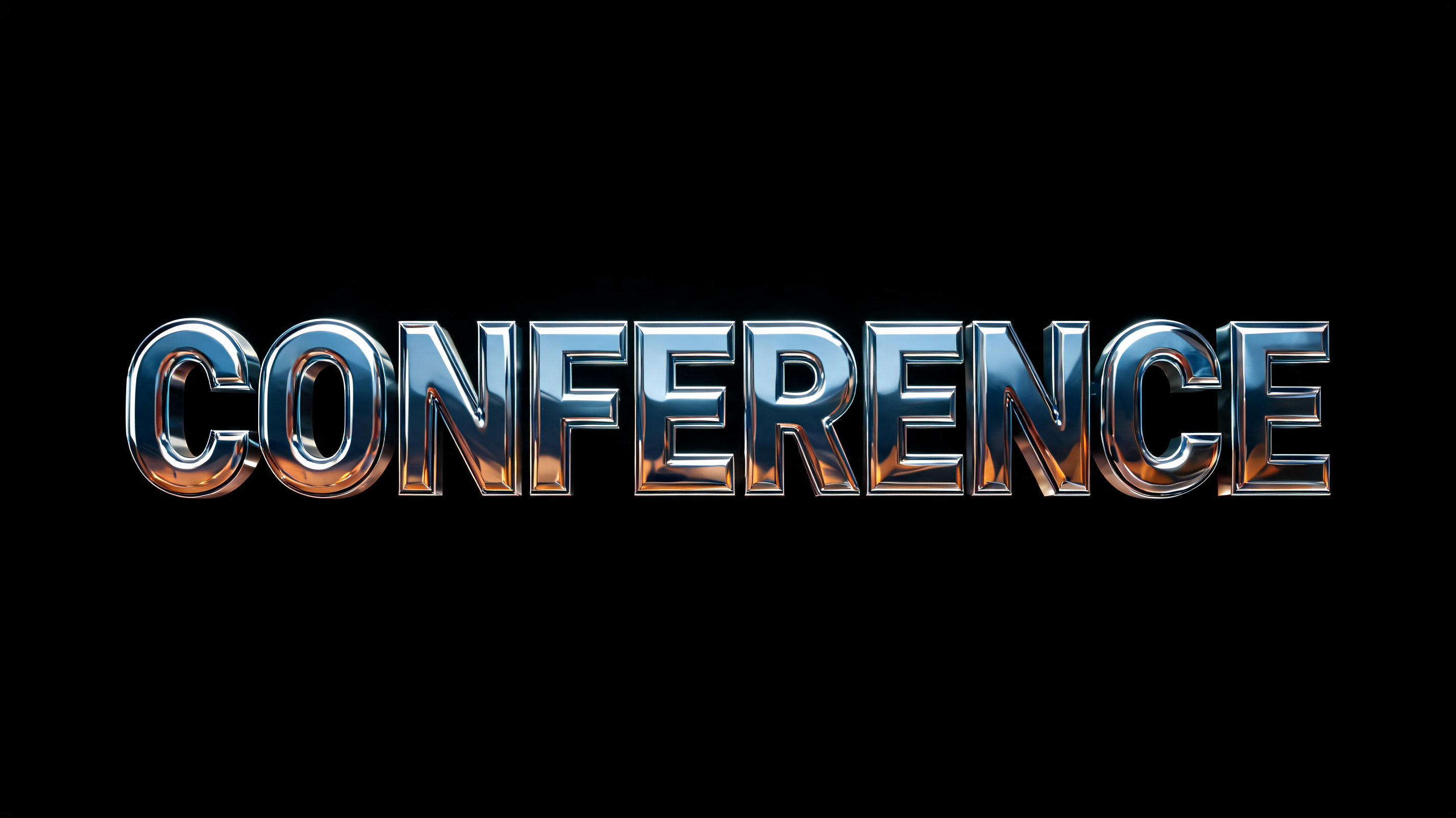 "Conference" — Cinematic Blockbuster | AI Text Effect Generator