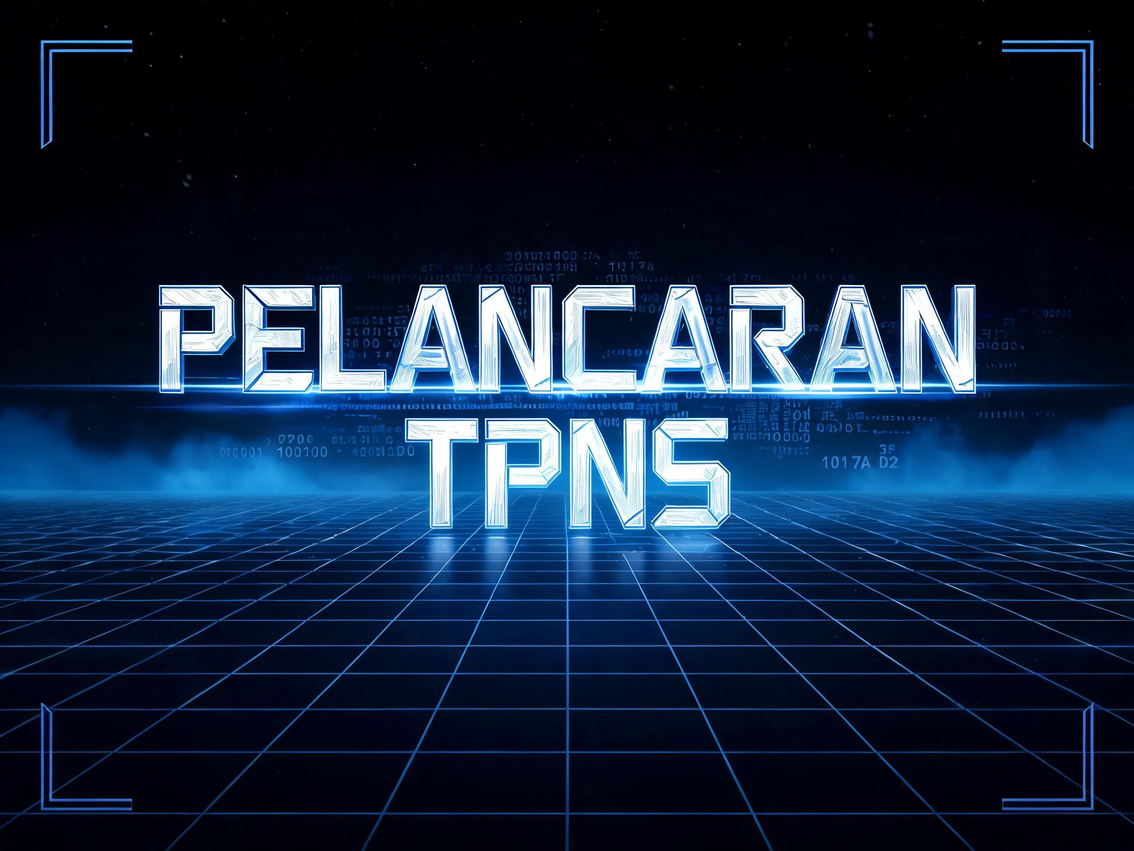 "PELANCARAN TPNS " — Futuristic | AI Text Effect Generator
