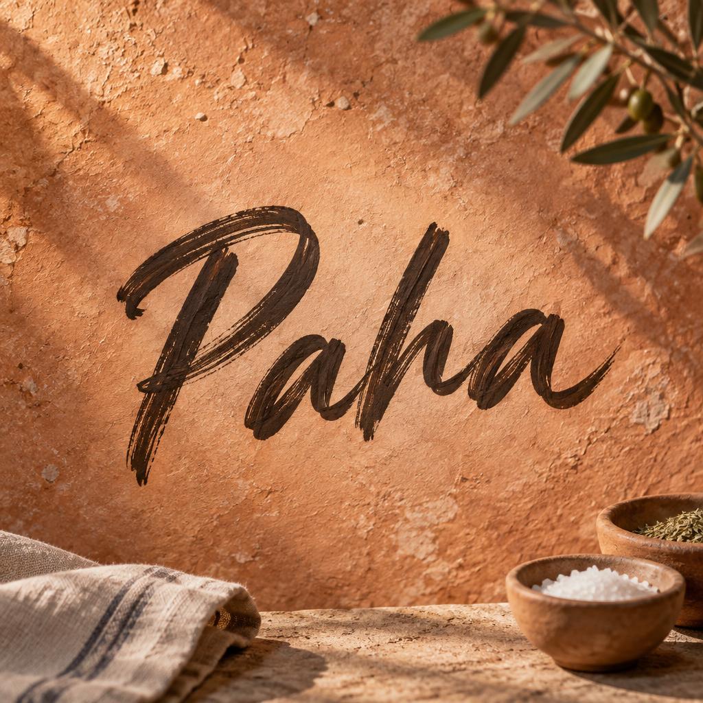 "Paha" —  | AI Text Effect Generator
