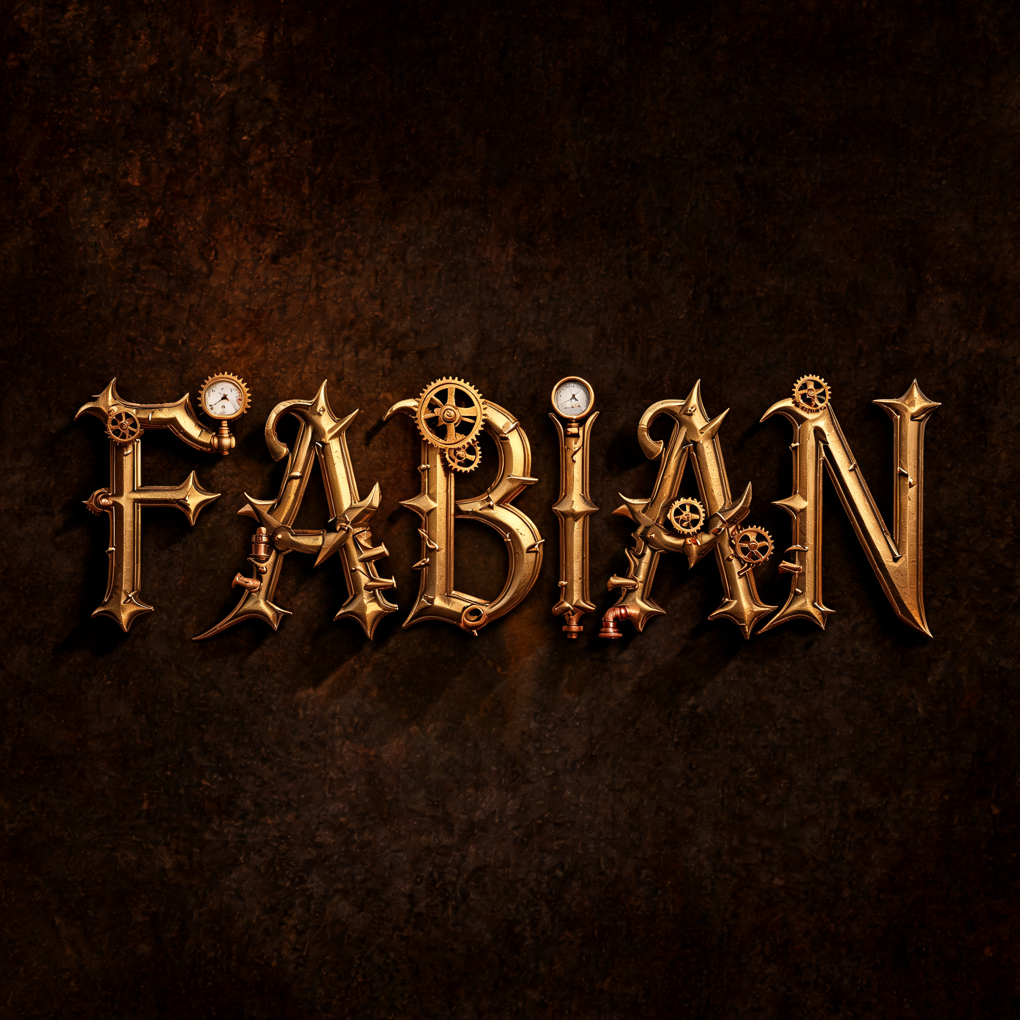 "Fabian" — Gothic Font | AI Text Effect Generator