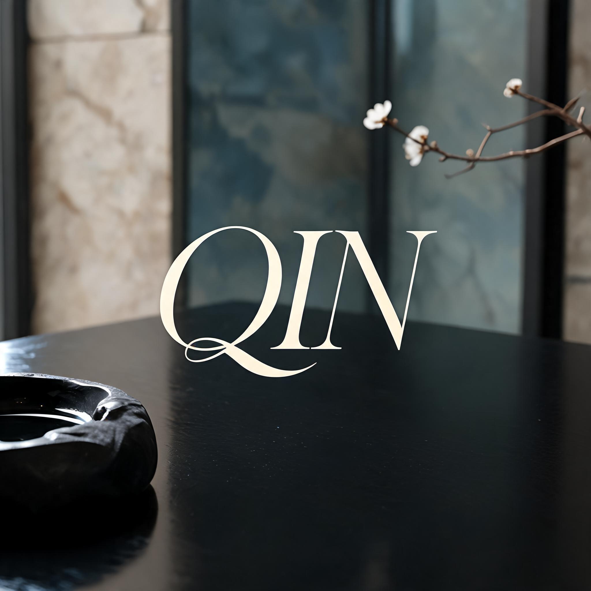 "QIN" —  | AI Text Effect Generator