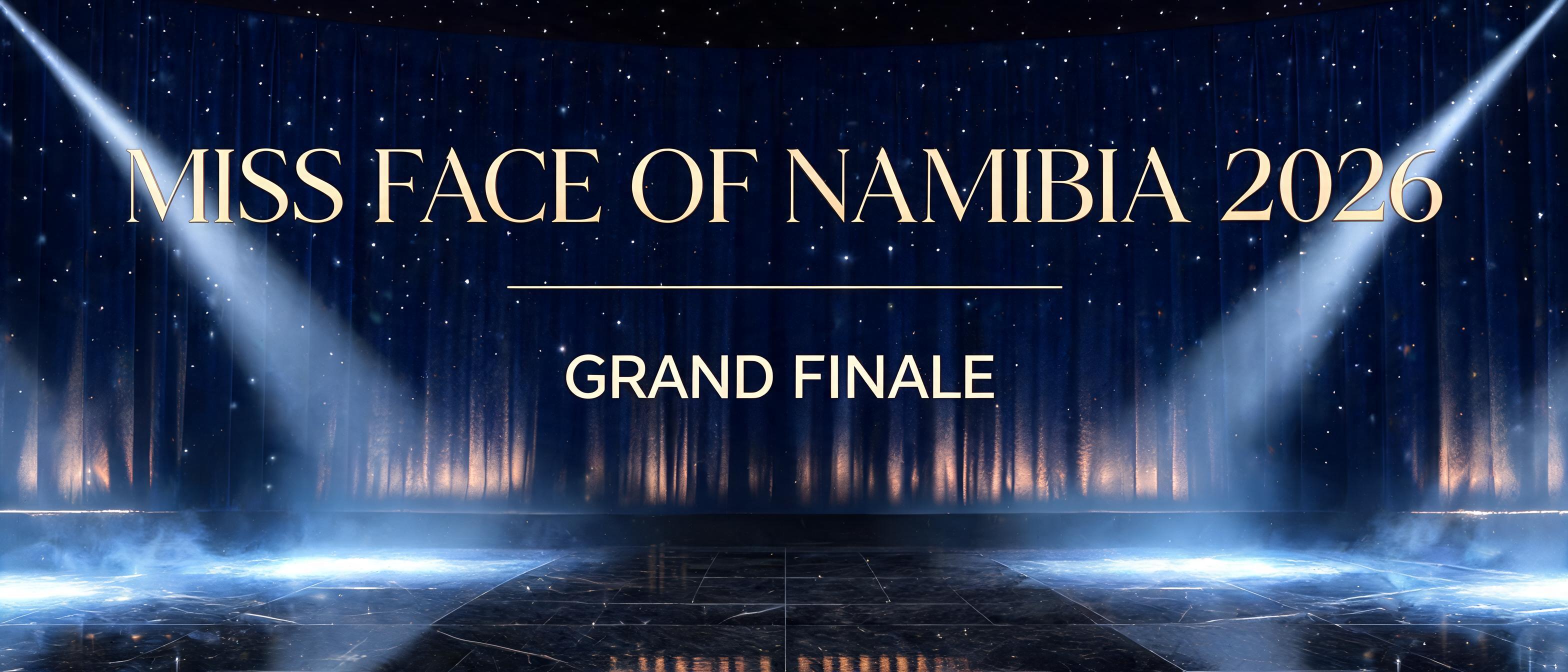 "MISS FACE OF NAMIBIA 2026
GRAND FINALE" —  | AI Text Effect Generator