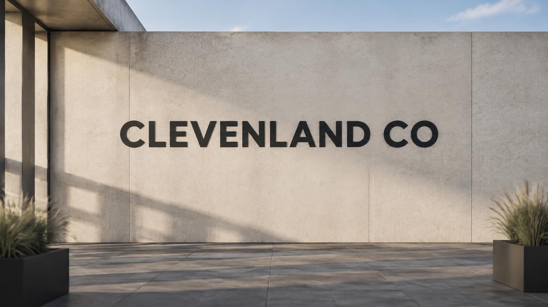 "CLEVENLAND CO" —  | AI Text Effect Generator