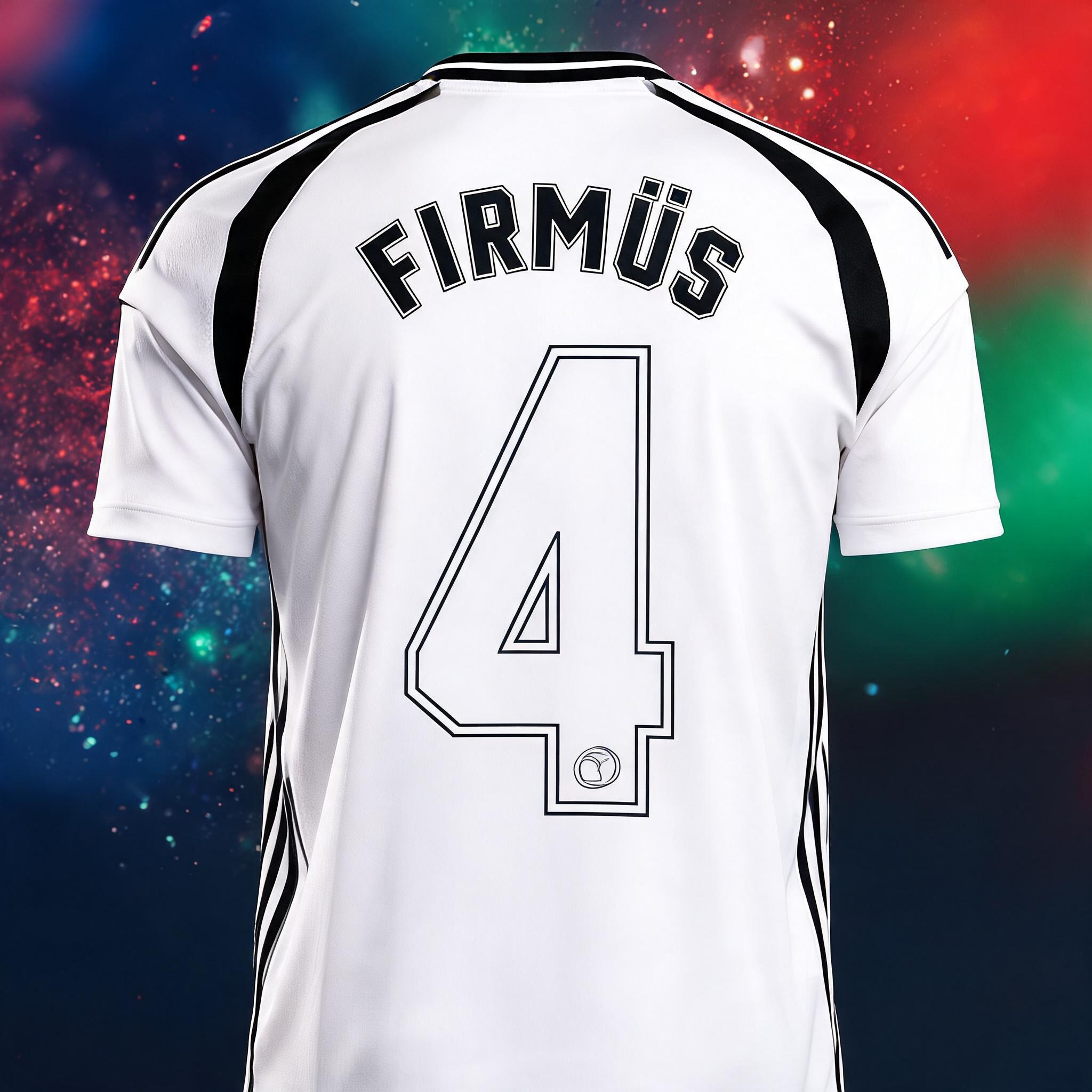 "FIRMÜS
4" — Sports Football | AI Text Effect Generator