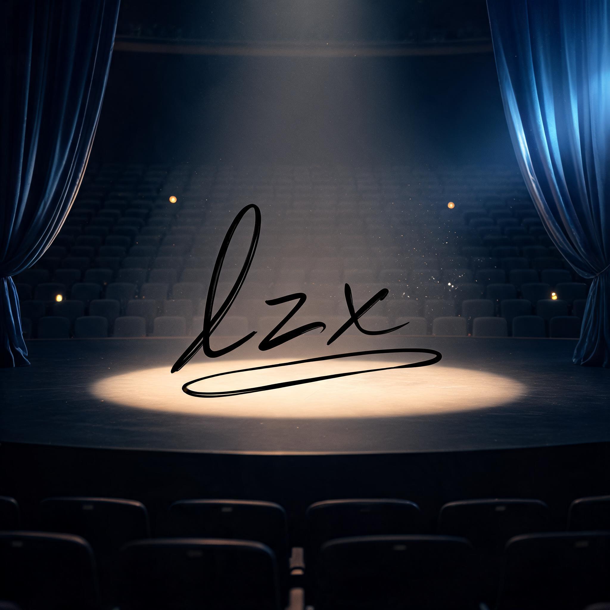 "lzx" —  | AI Text Effect Generator