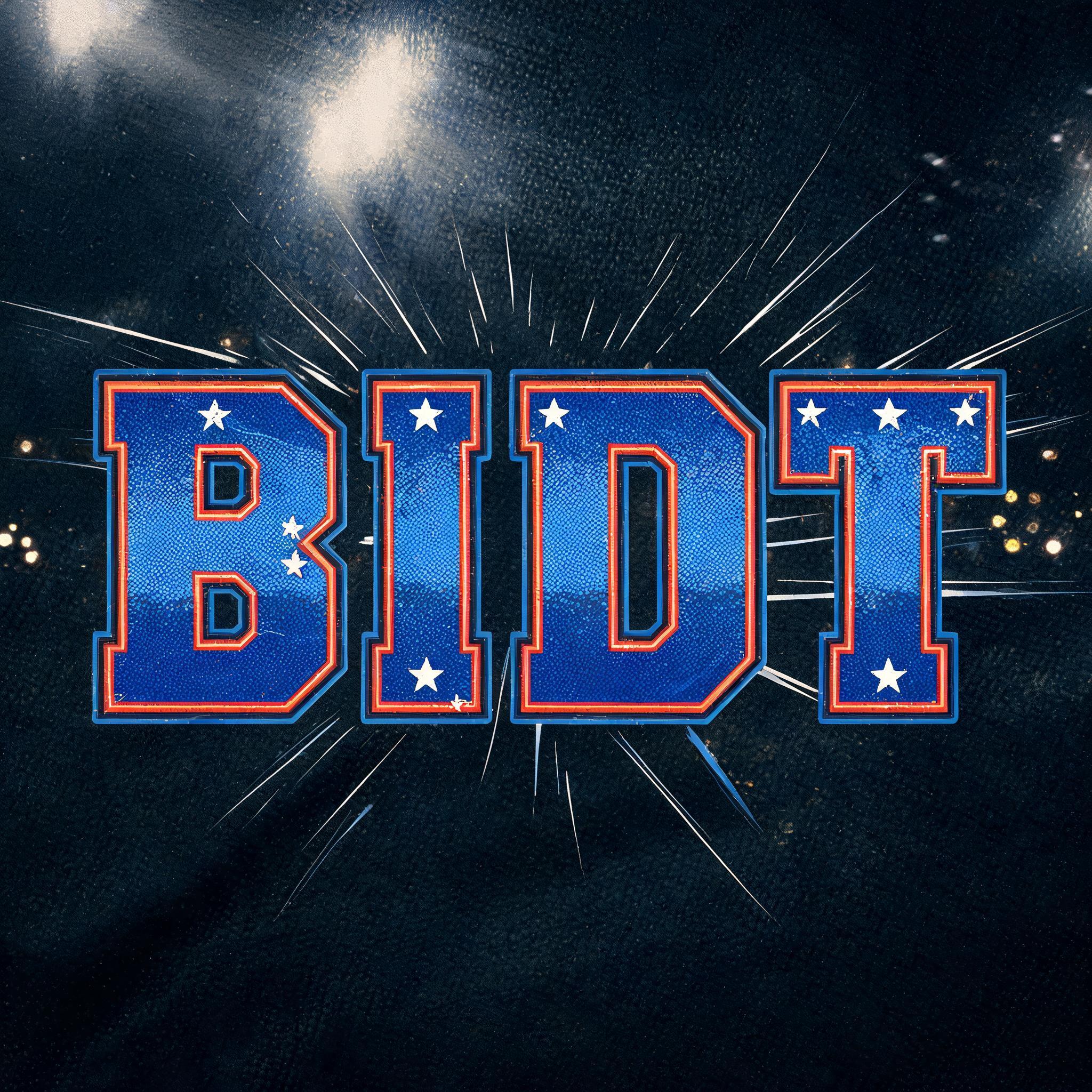 "BIDT" — Sports | AI Text Effect Generator
