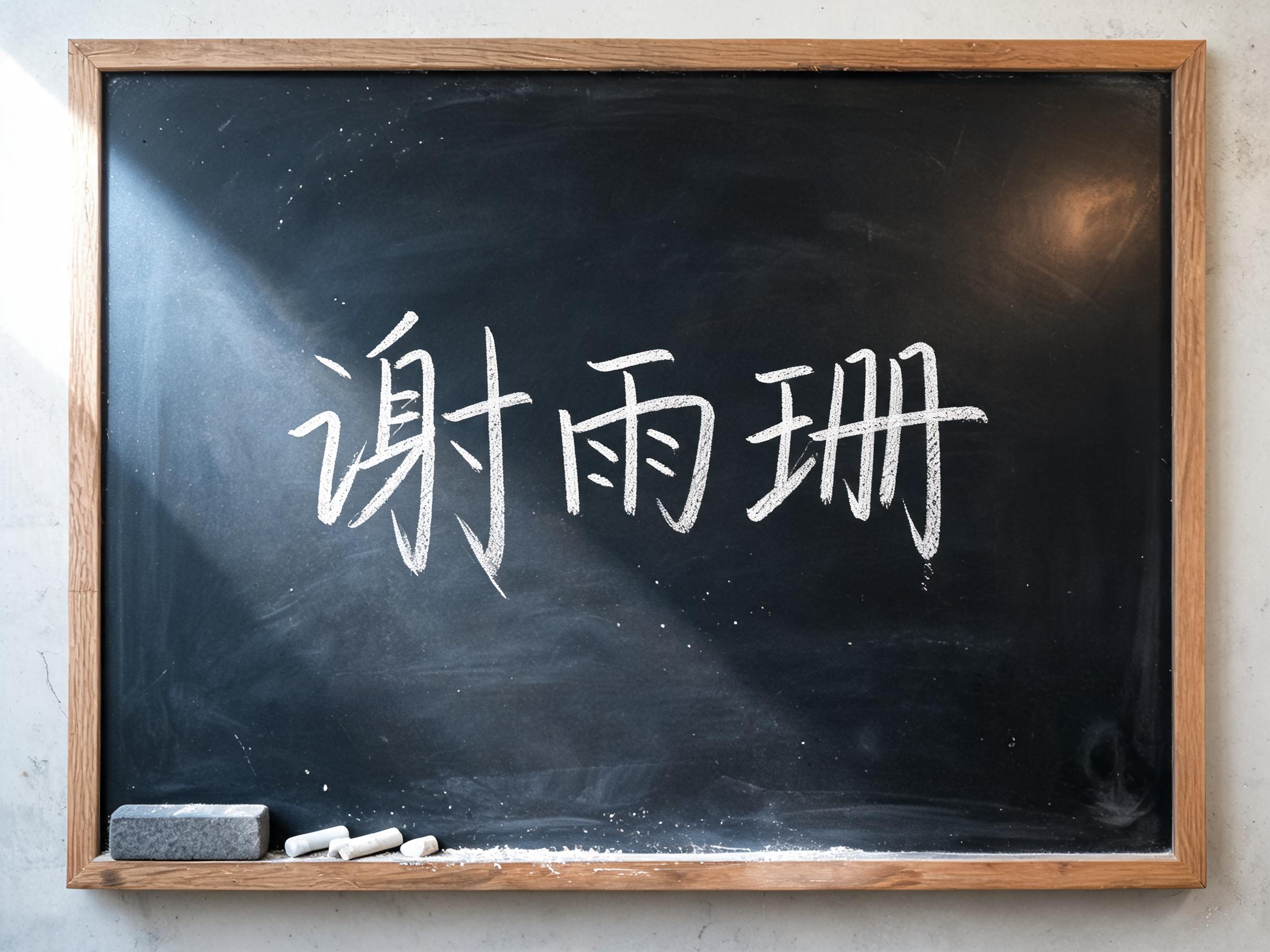 "谢雨珊" —  | AI Text Effect Generator