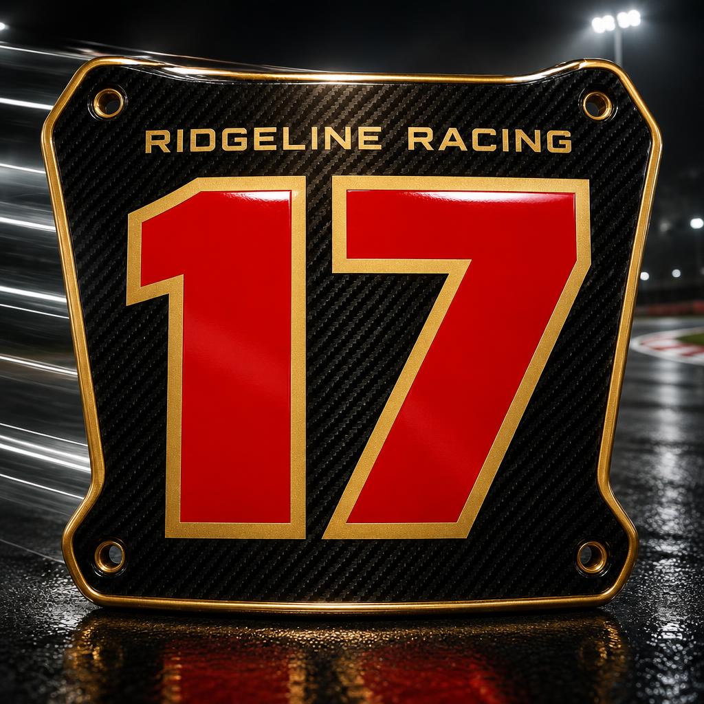 "17
RIDGELINE RACING" — Racing | AI Text Effect Generator