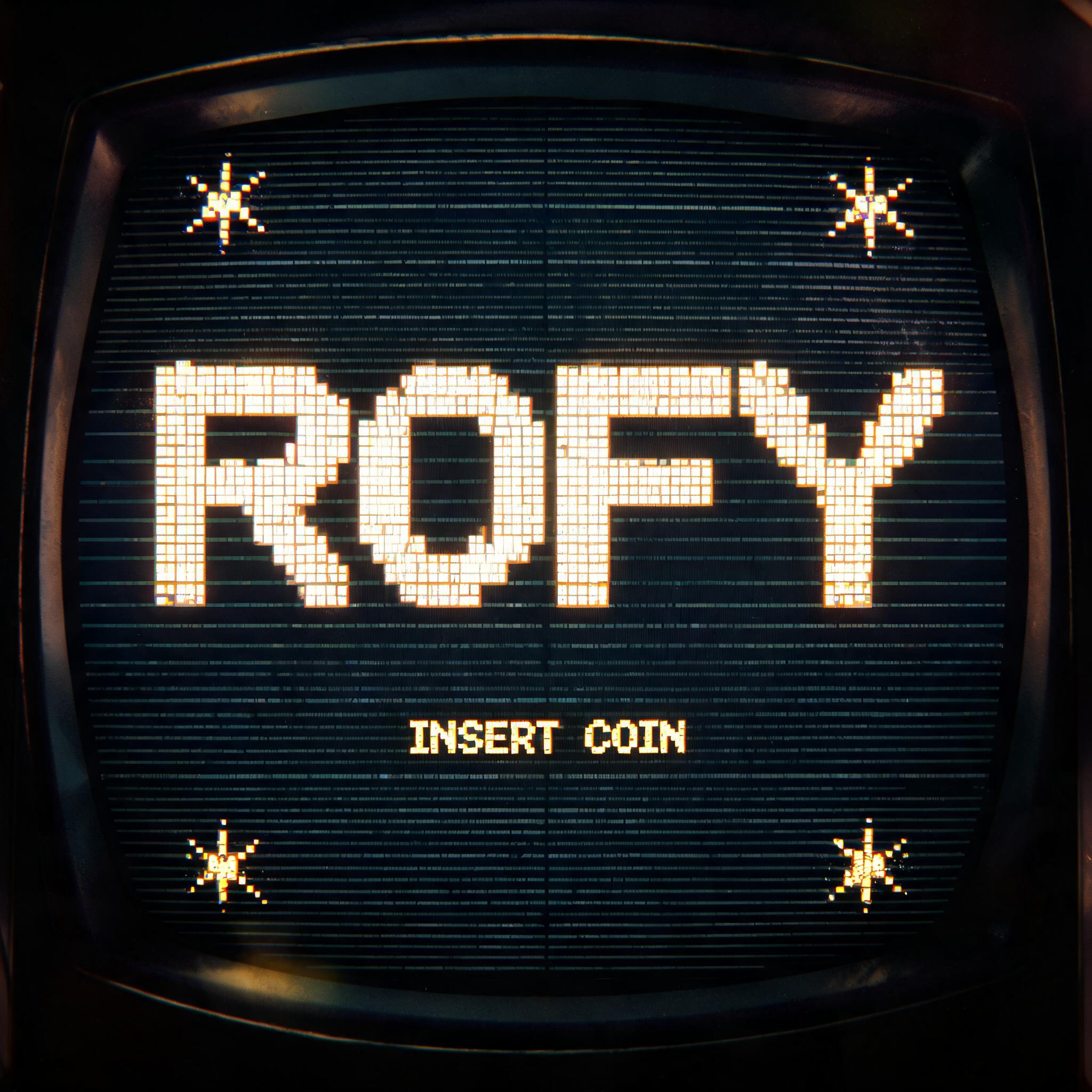"ROFY" — Pixel Art | AI Text Effect Generator