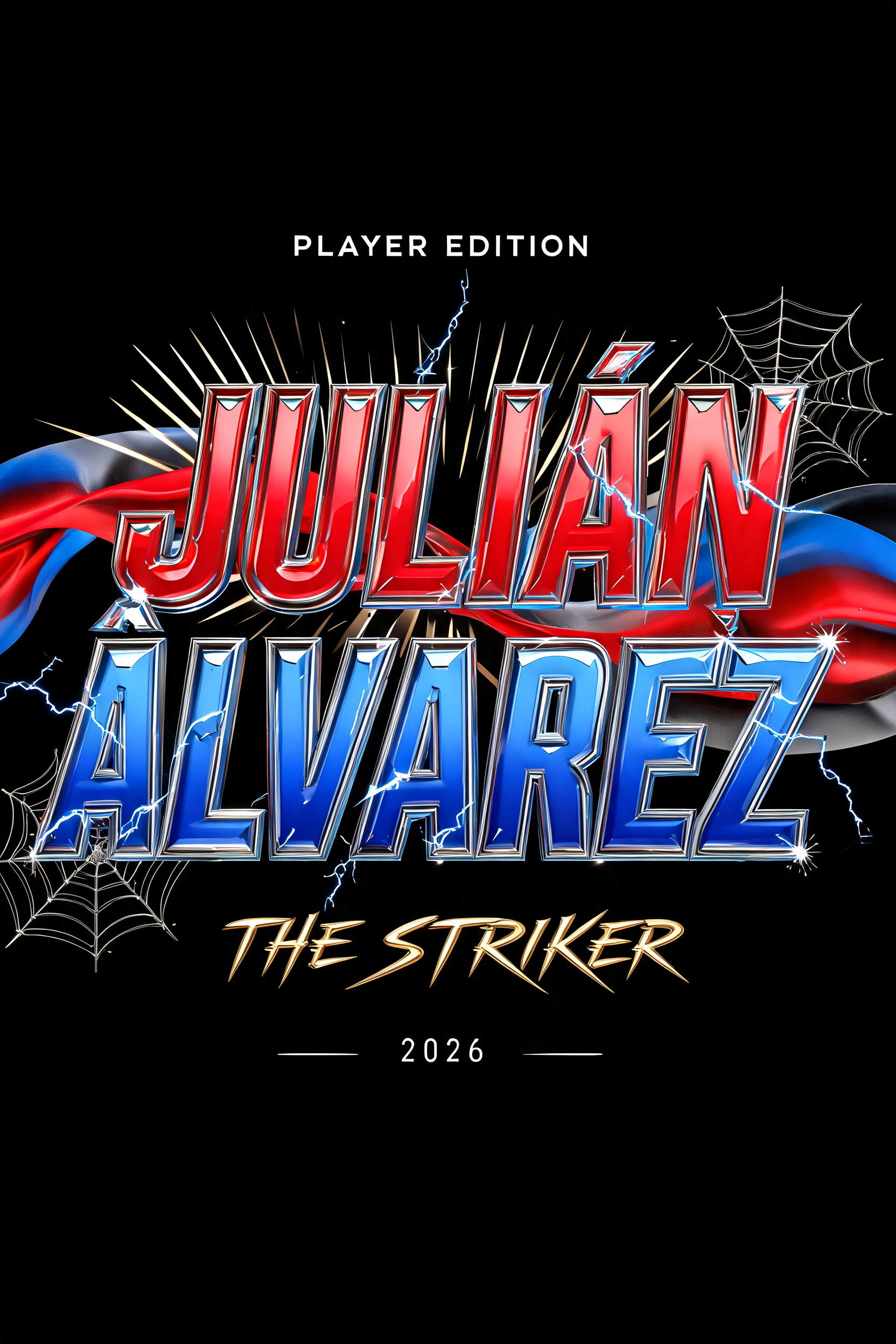 "Julian Alvarez" — Spider Hero | AI Text Effect Generator