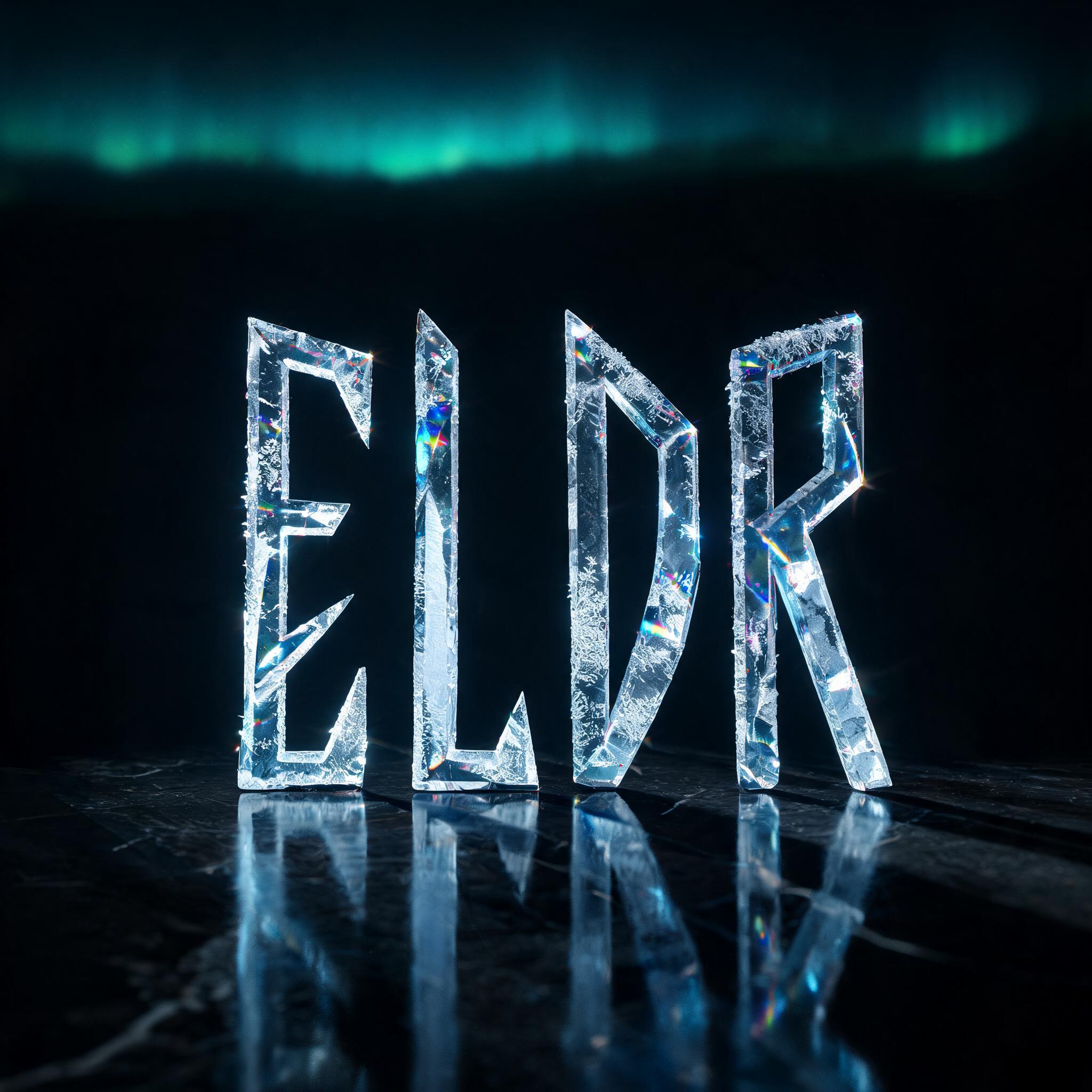 "ELDR" — Viking Runic | AI Text Effect Generator