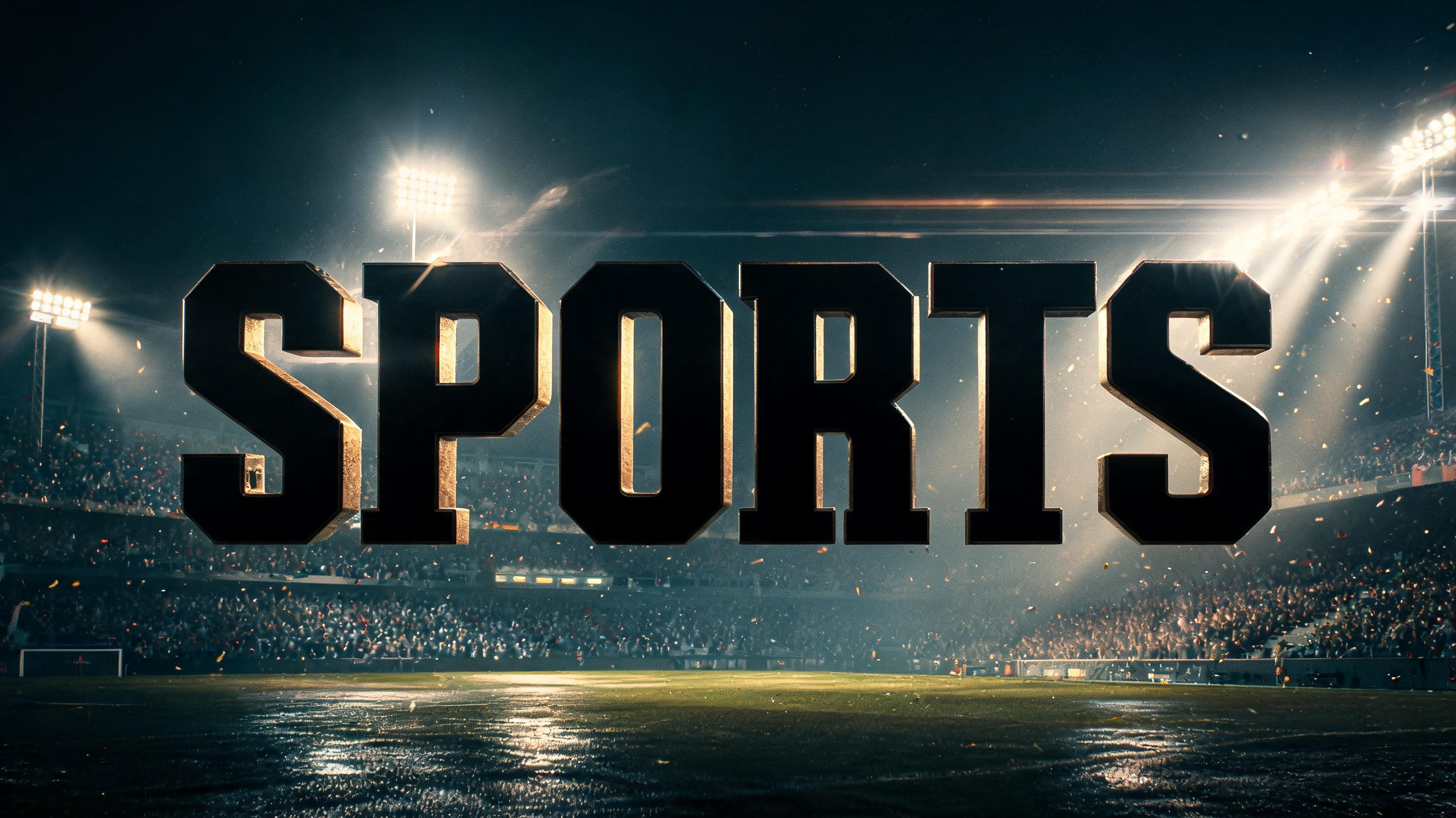 "Sports" — Cinematic | AI Text Effect Generator