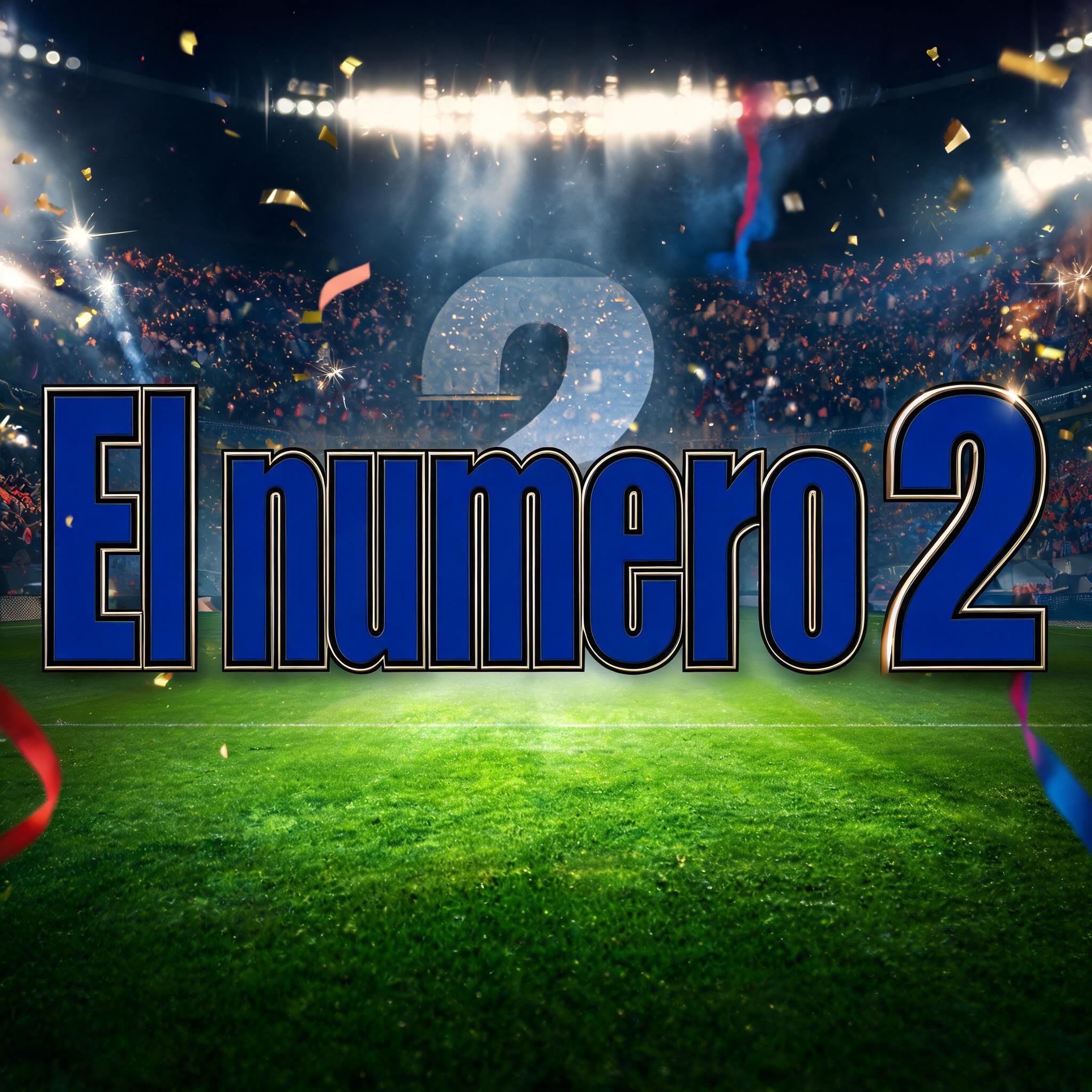 "El numero 2" — Sports Football | AI Text Effect Generator