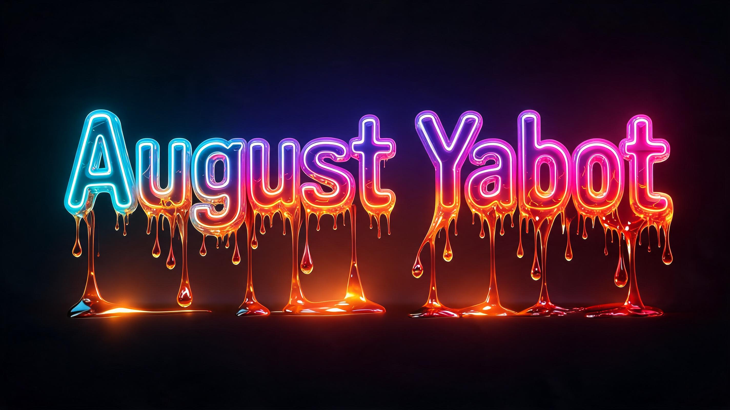 "" — Drip Font Melting text effect