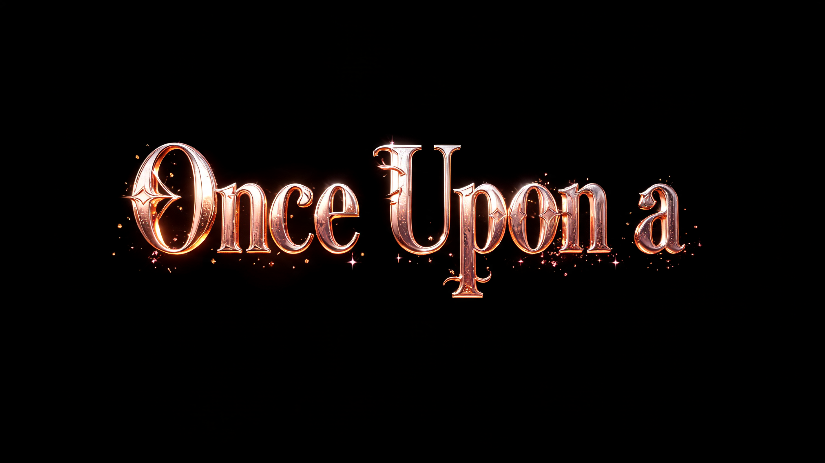 "Once Upon a" — Fairy Tale | AI Text Effect Generator