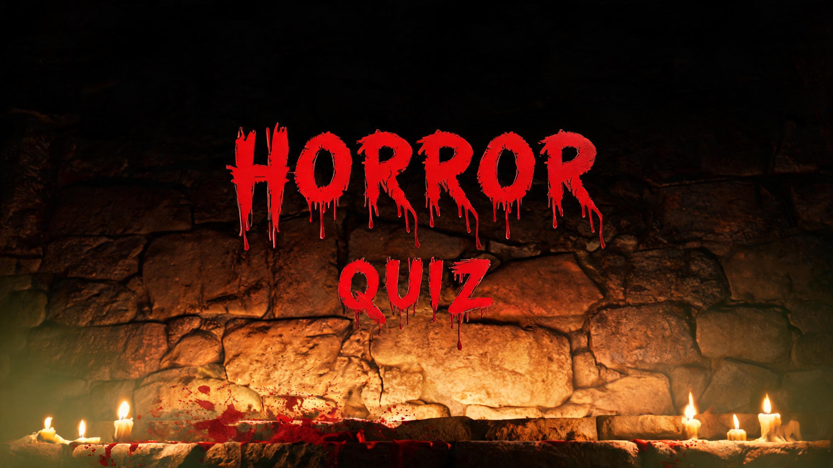 "Horror Quiz" — Horror | AI Text Effect Generator