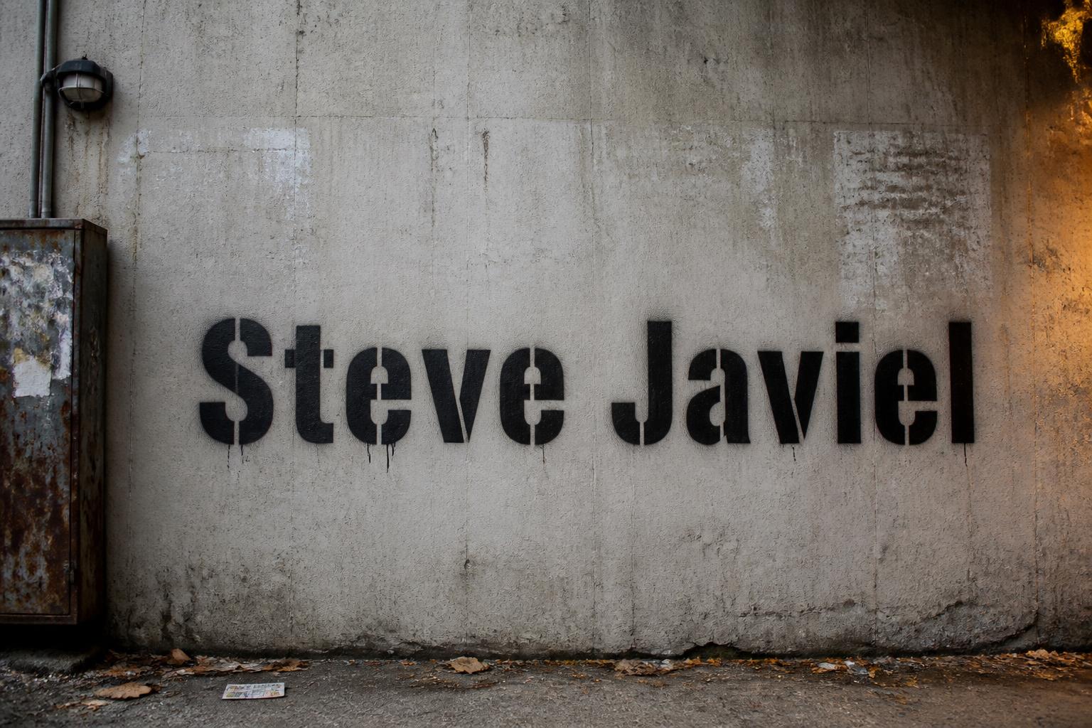 "Steve Javiel" —  | AI Text Effect Generator