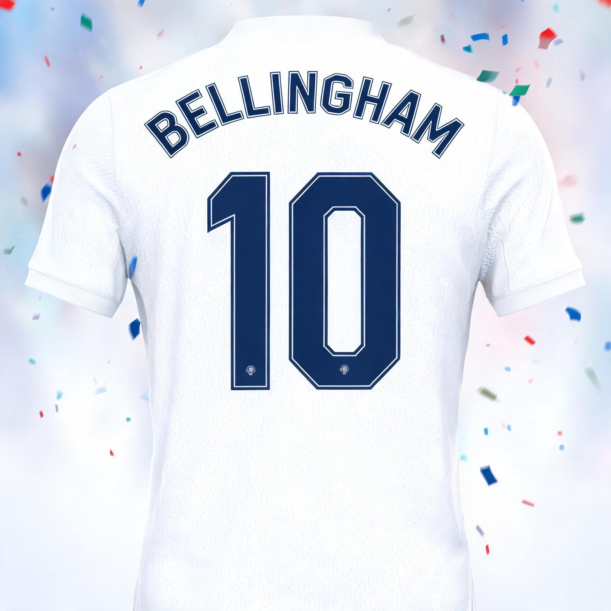"BELLINGHAM
10" — Sports Football | AI Text Effect Generator