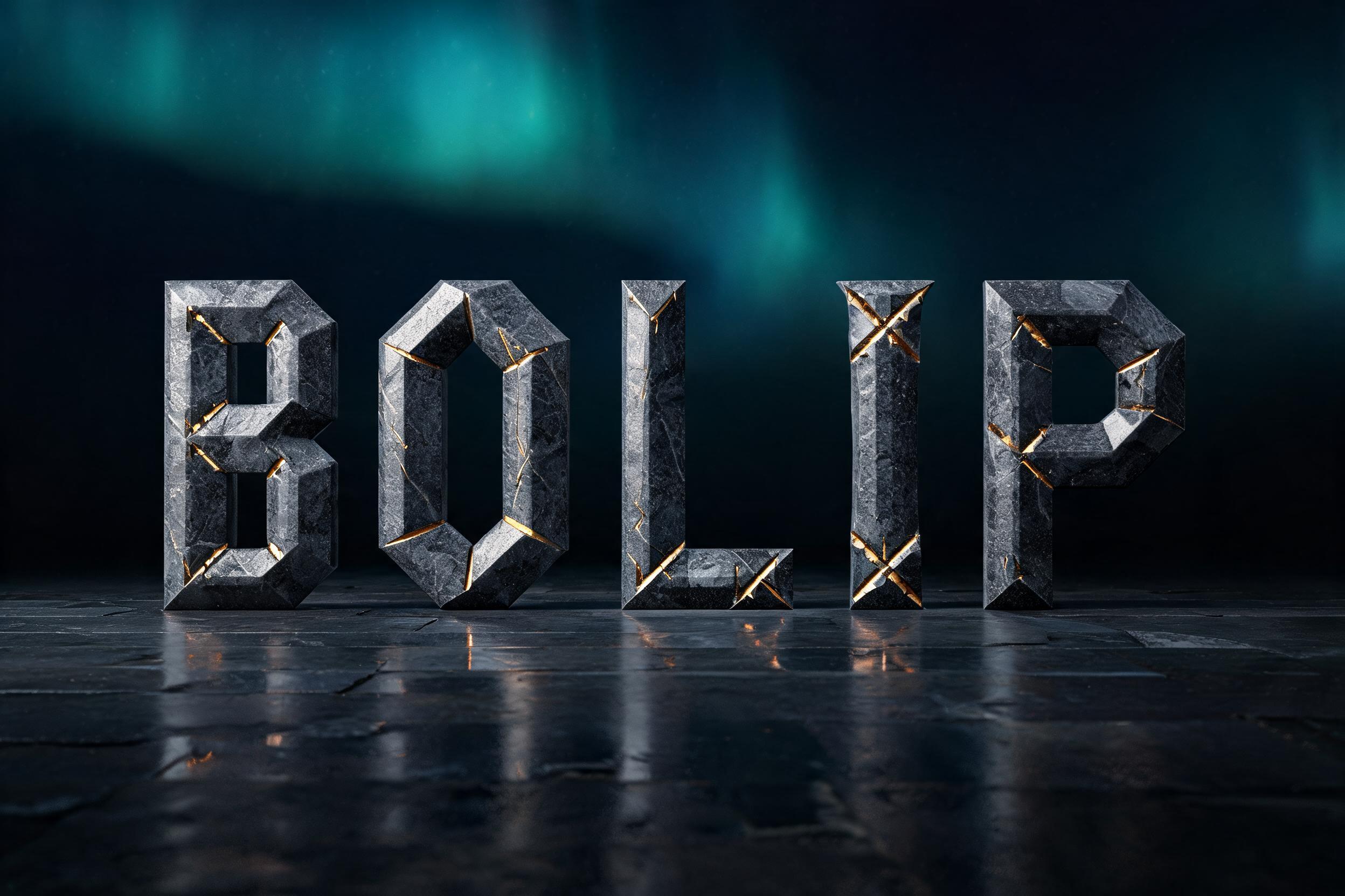 "BOLIP" — Viking Runic | AI Text Effect Generator